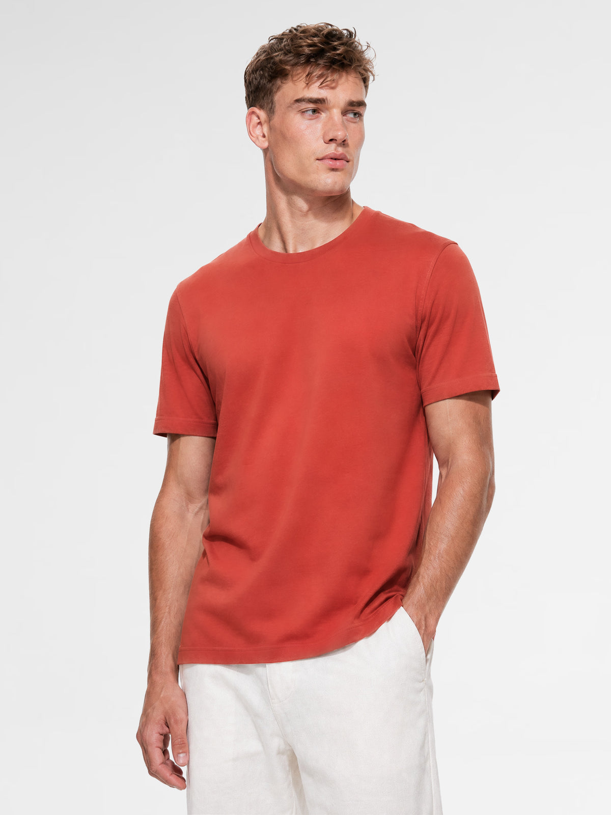 MAISON 9 PARIS Tile Mercerized Cotton T-Shirt