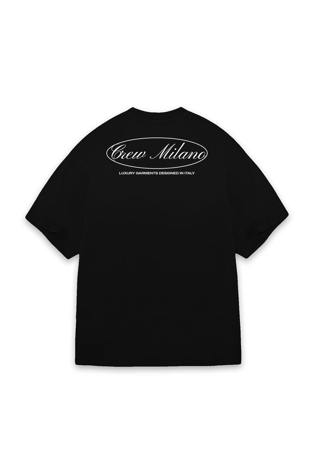 CREW Milano Circle Print Oversized T-Shirt