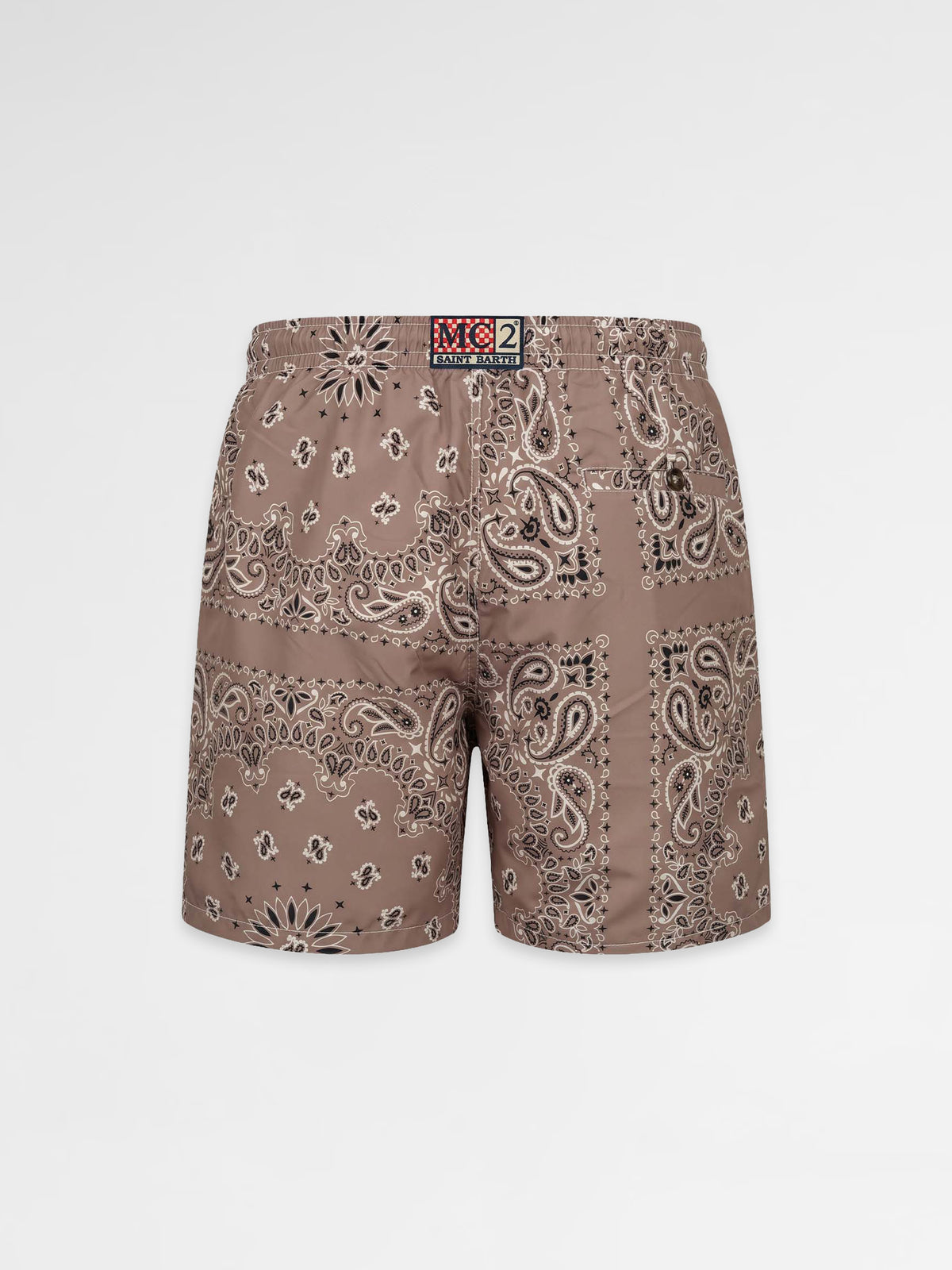 Mc2 Printed Swim Shorts Bandanna