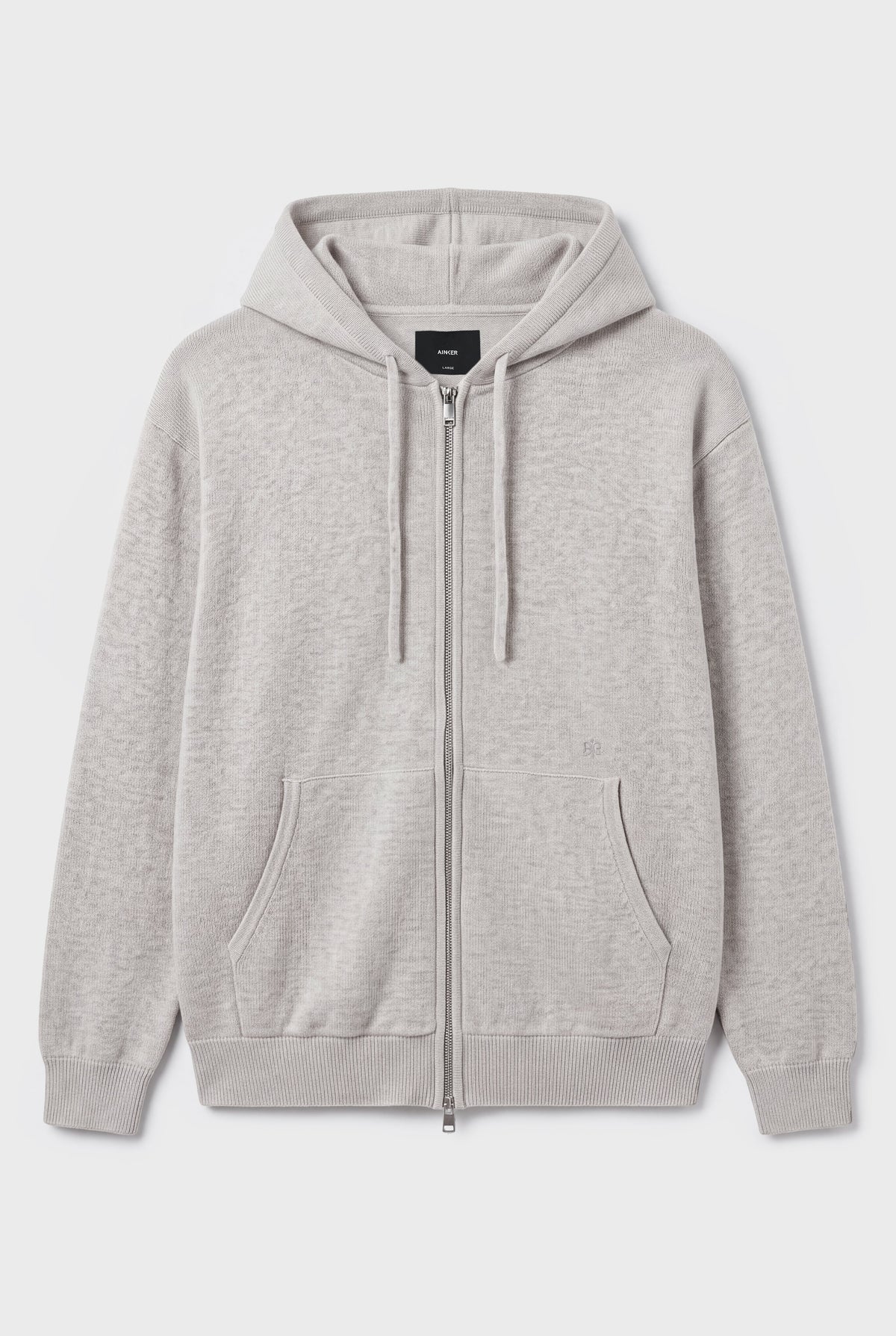 Ainker 1126 White Cashmire Hoodie