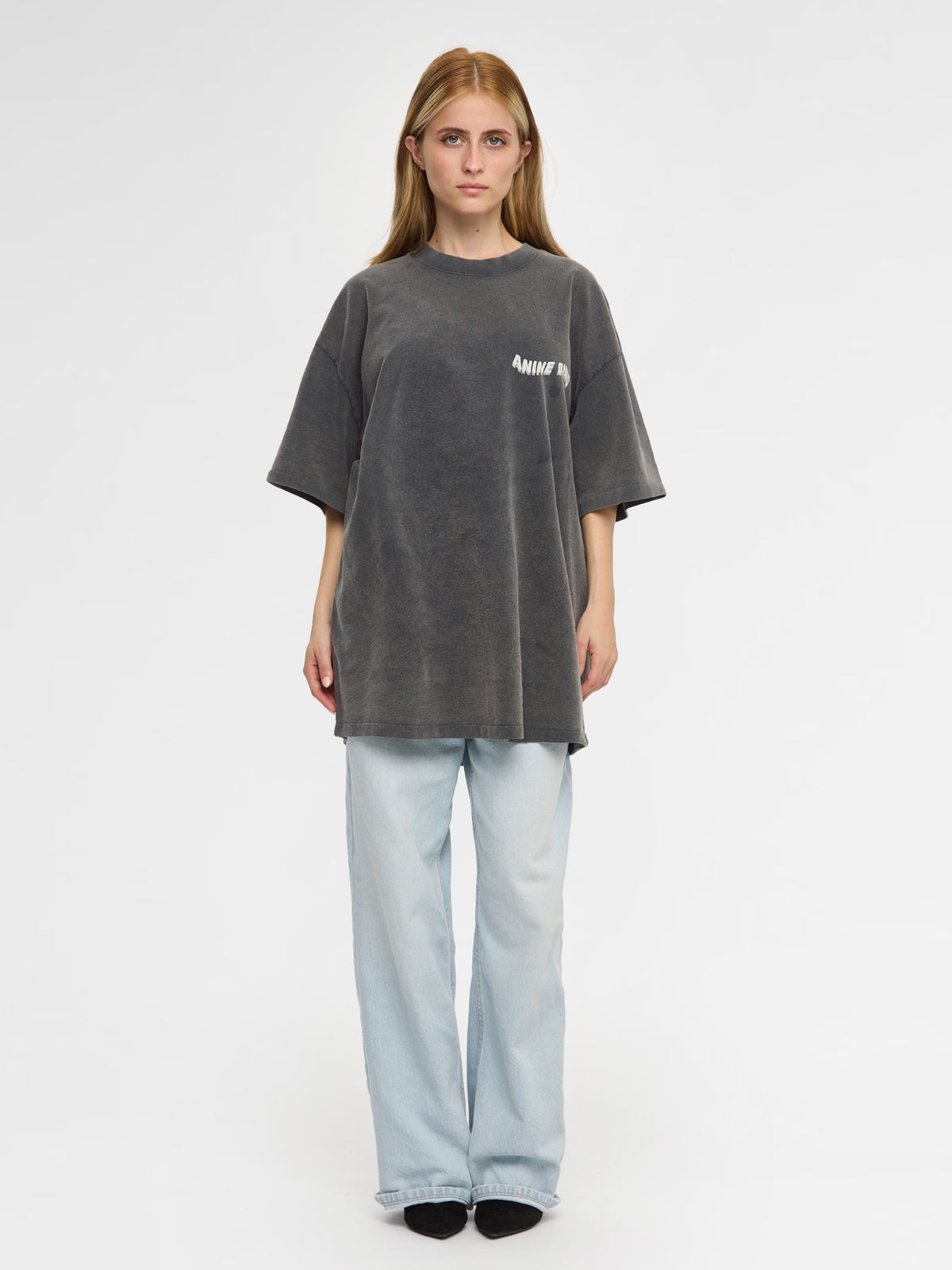 Anine Bing Logo Print T-Shirt