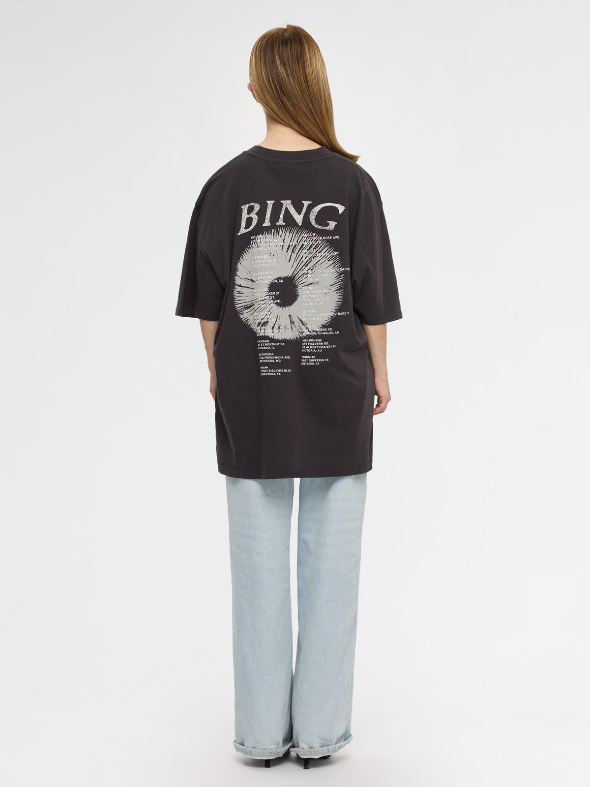 Anine Bing Logo Print T-Shirt