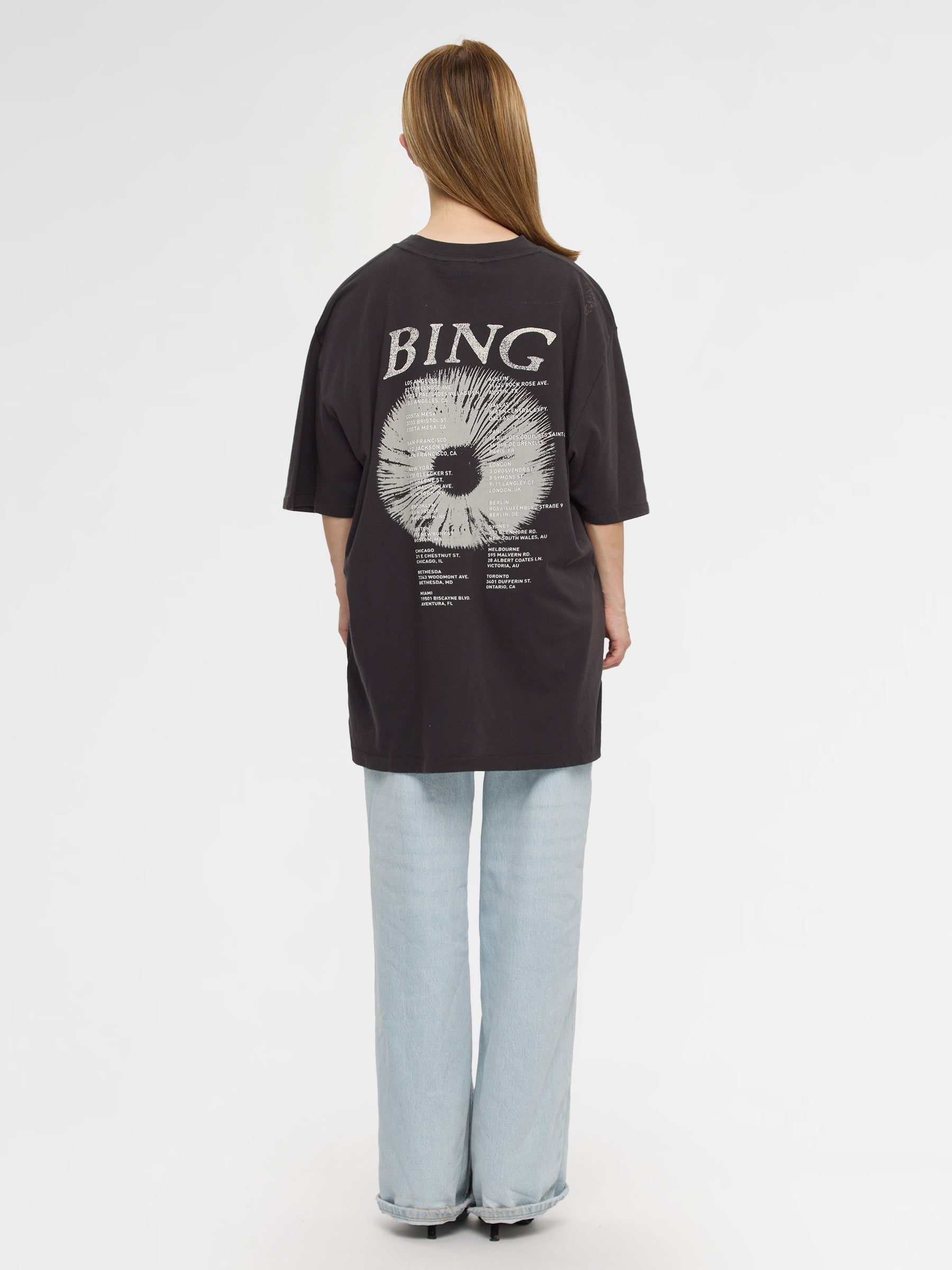 Anine Bing Logo Print T-Shirt