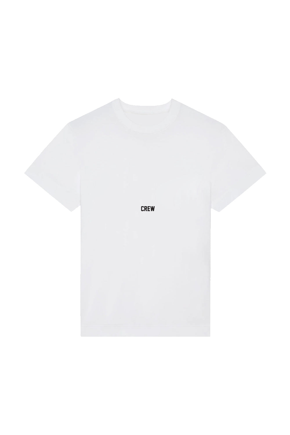 CREW Milano Classic White Slim-Fit T-Shirt
