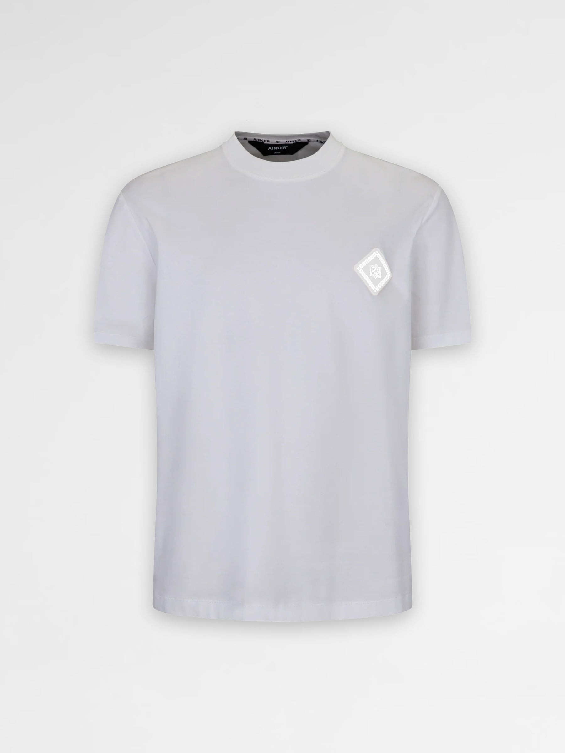 Ainker Triangle 291 White T-Shirt