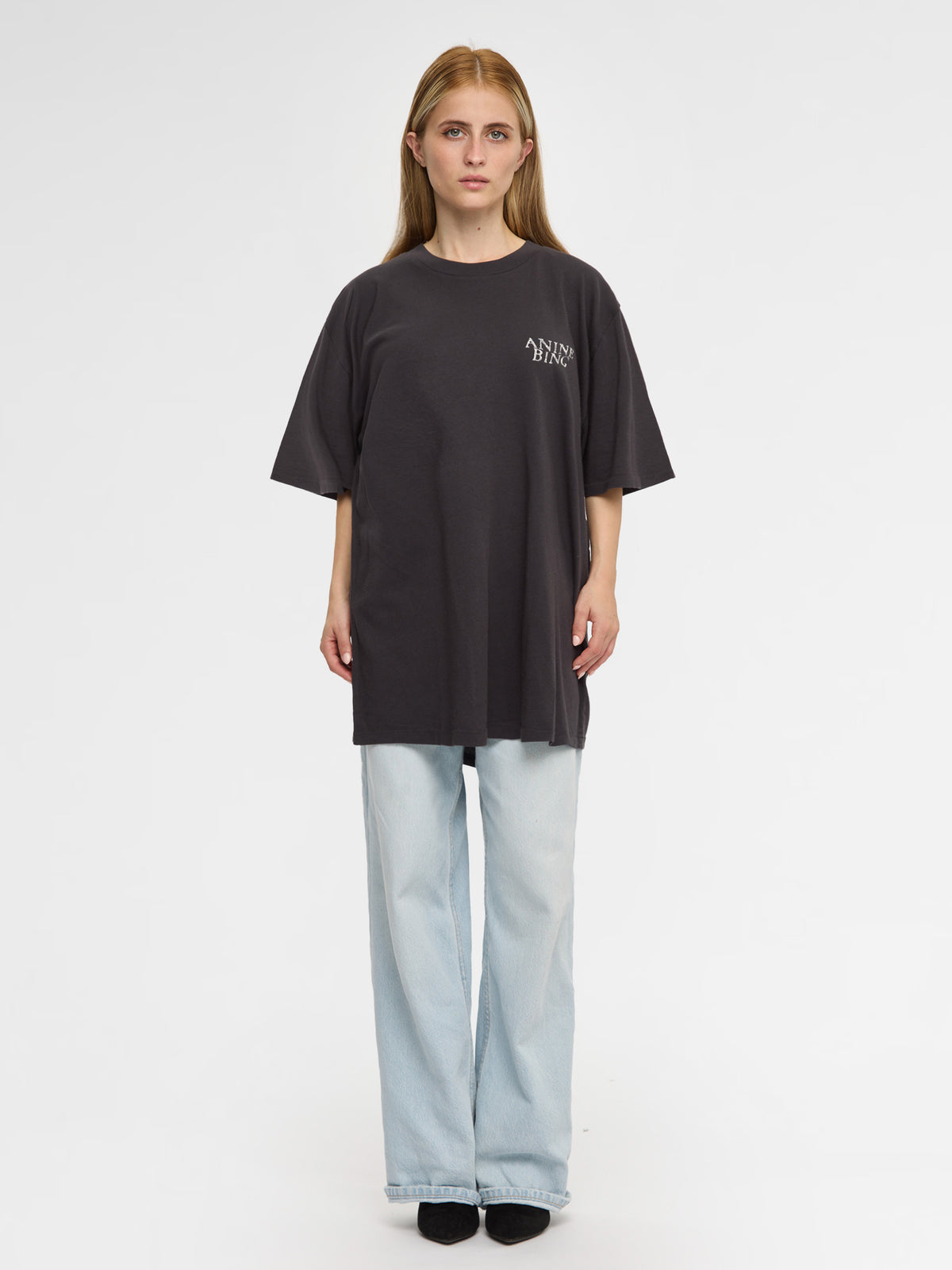 Anine Bing Logo Print T-Shirt