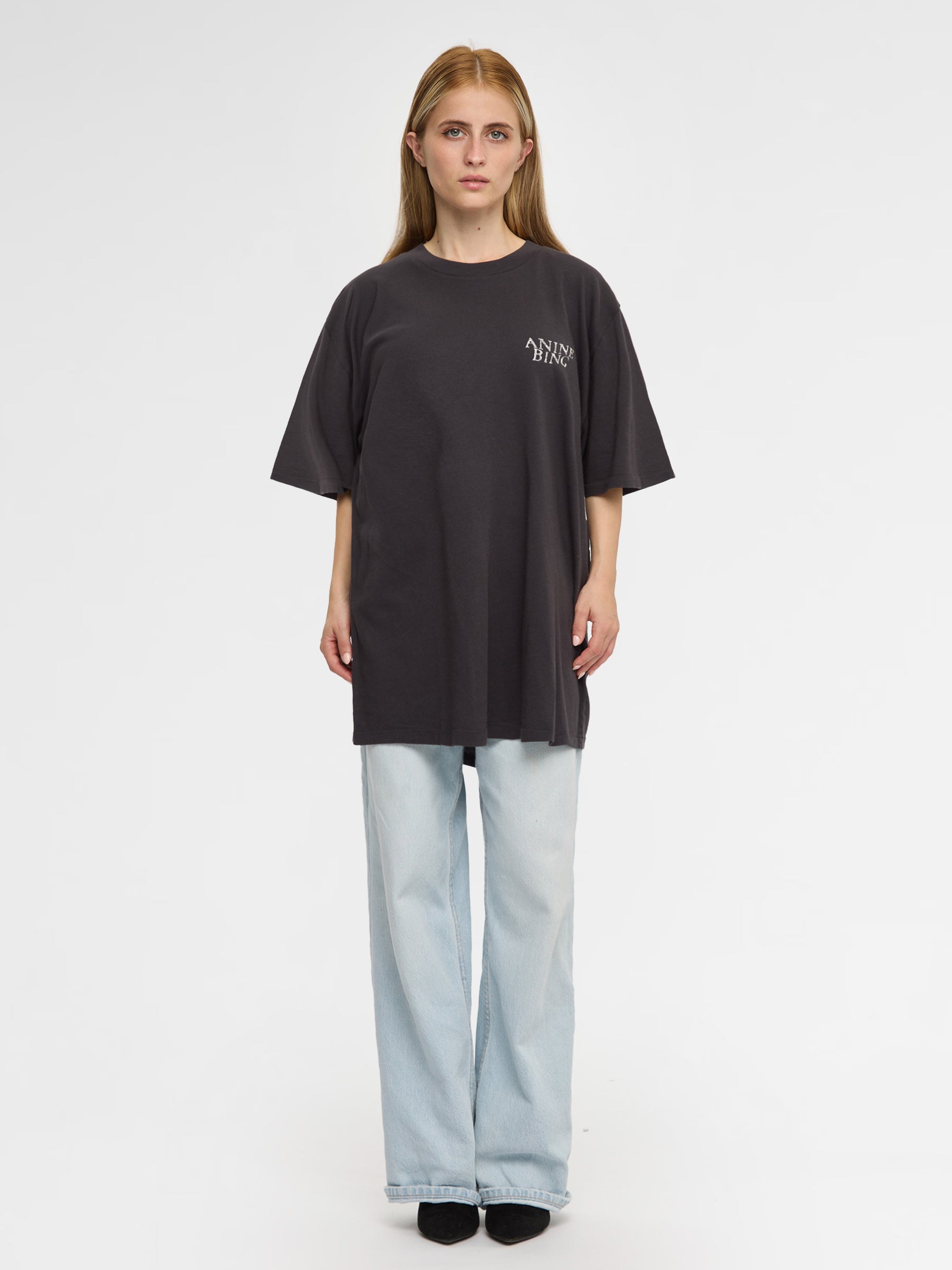 Anine Bing Logo Print T-Shirt