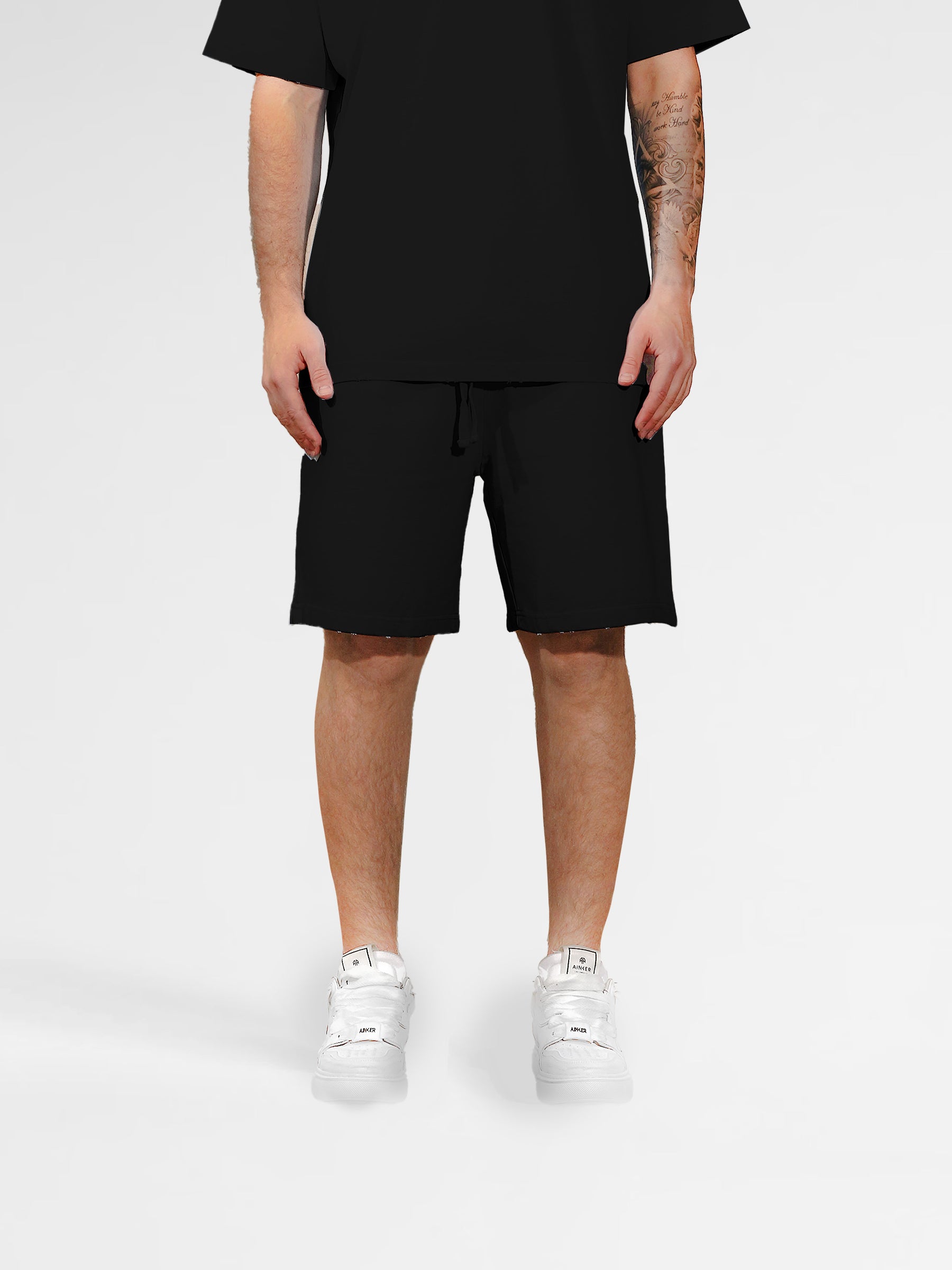 CREW Milano Oversize Short Pants Black