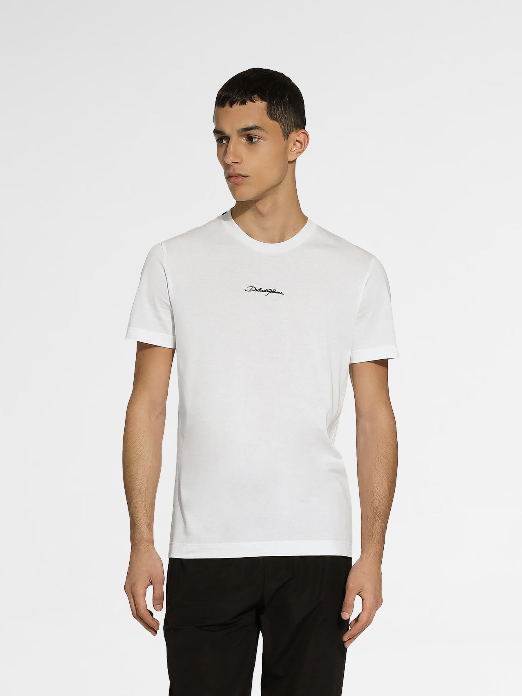 Dolce & Gabbana logo-print cotton T-shirt