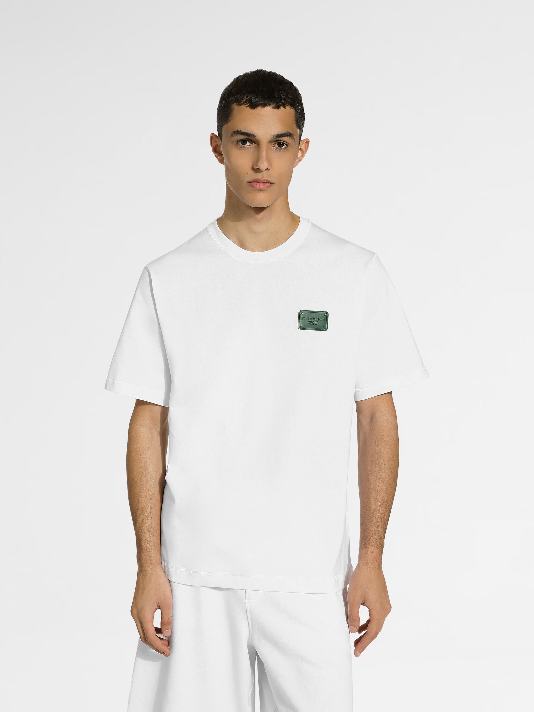 Dolce & Gabbana logo-tag cotton T-shirt
