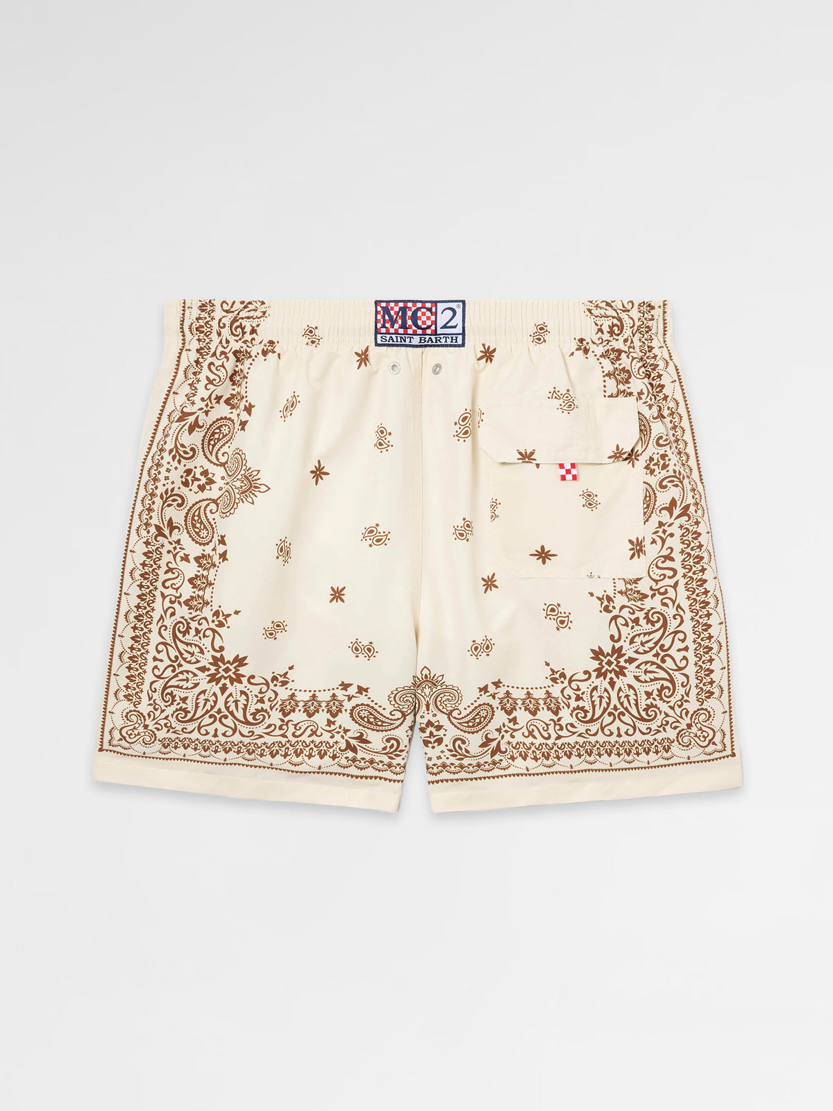 Mc2 Printed Swim Shorts Bandanna