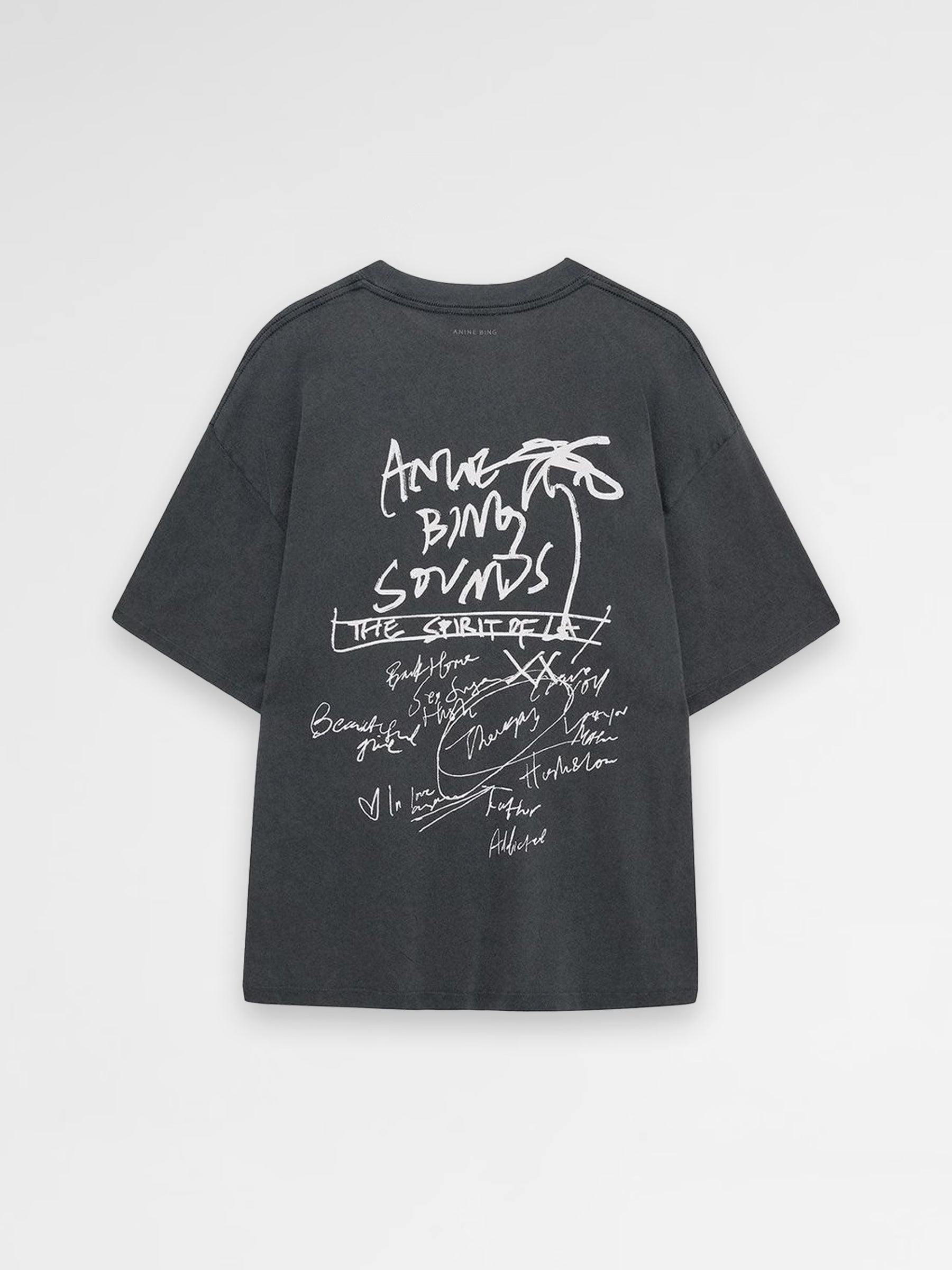 Anine Bing Sounds Logo Print T-Shirt