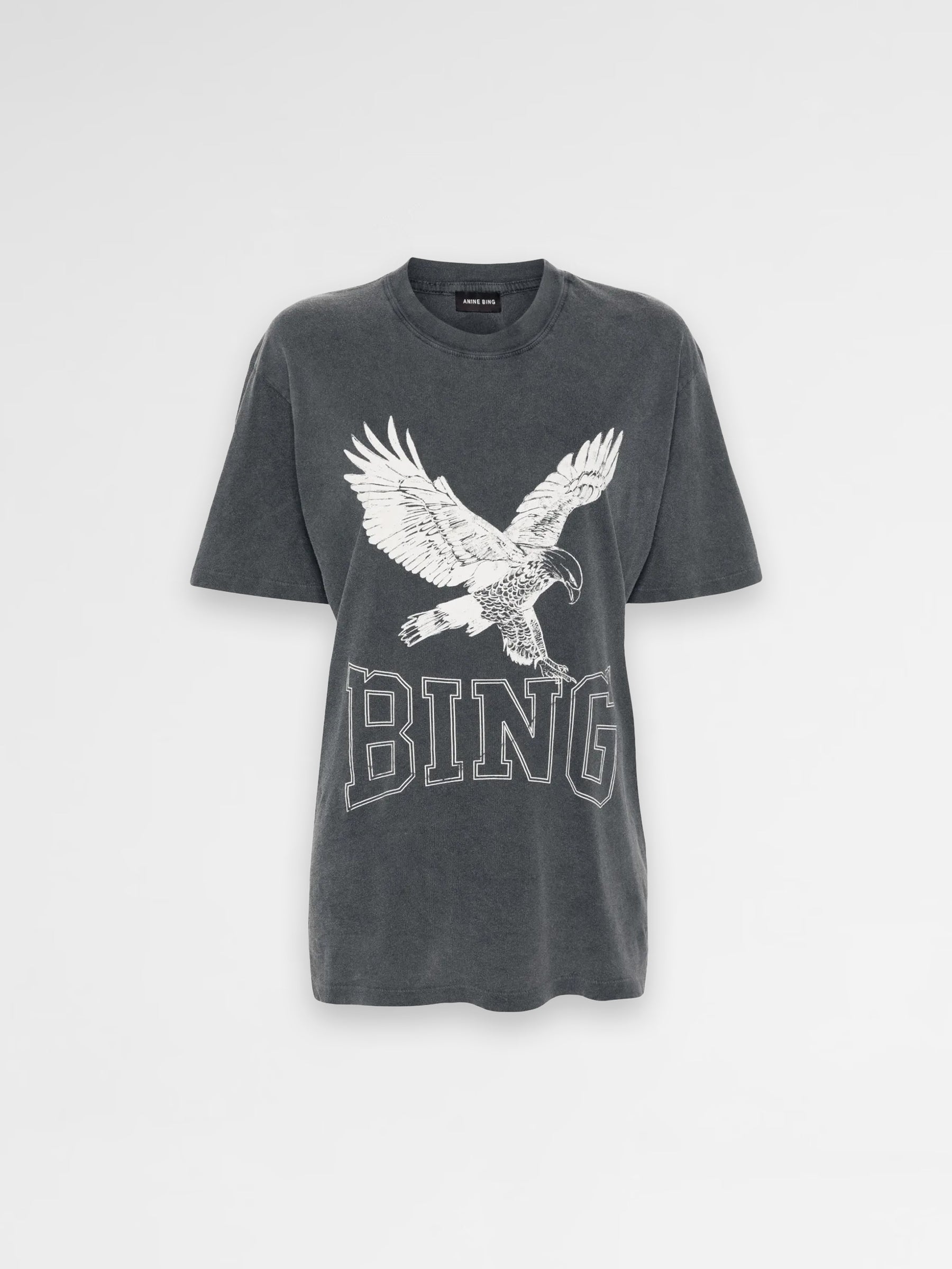 Anine Bing Eagle Logo Print T-Shirt