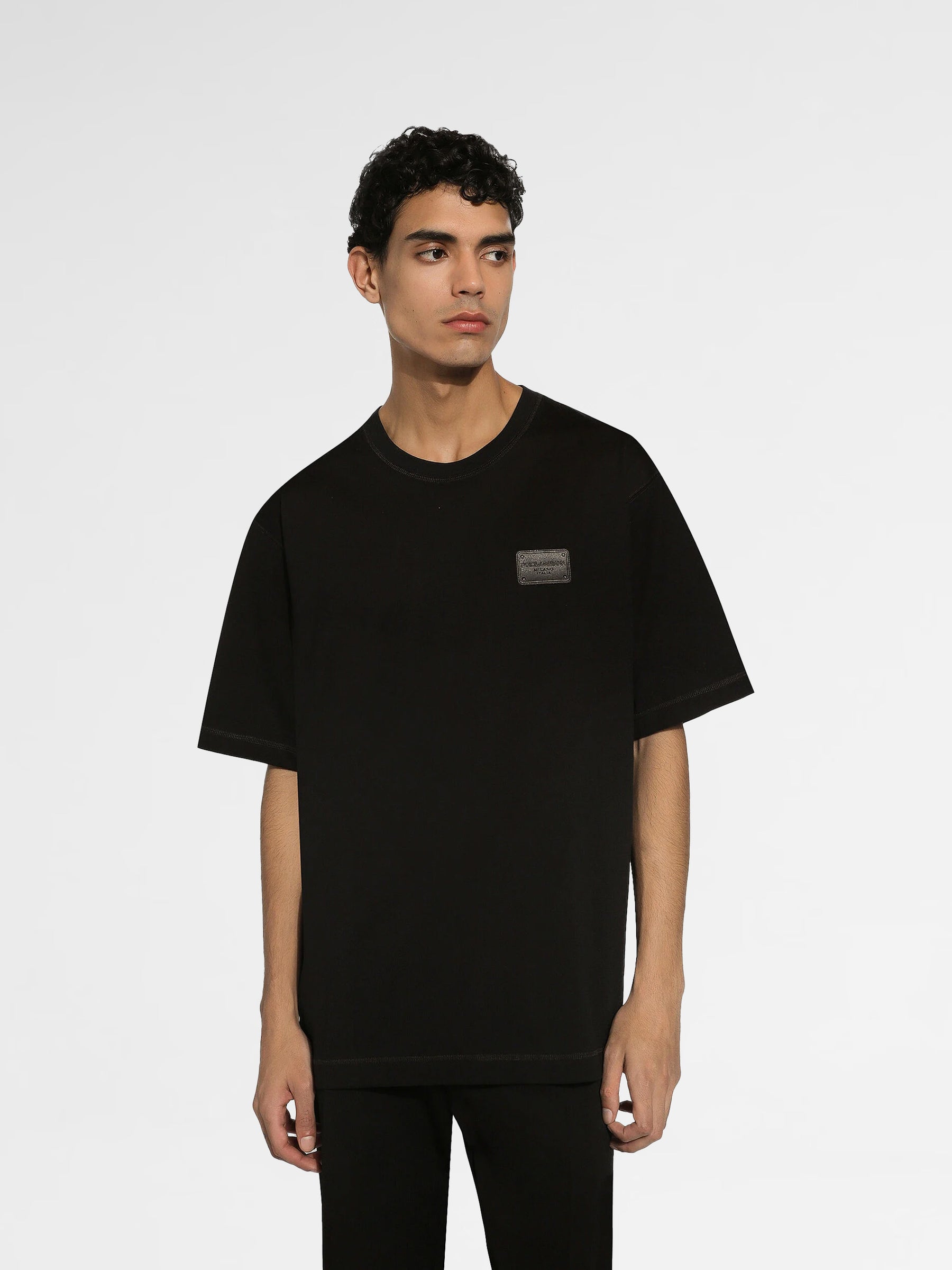Dolce & Gabbana logo-tag cotton T-shirt
