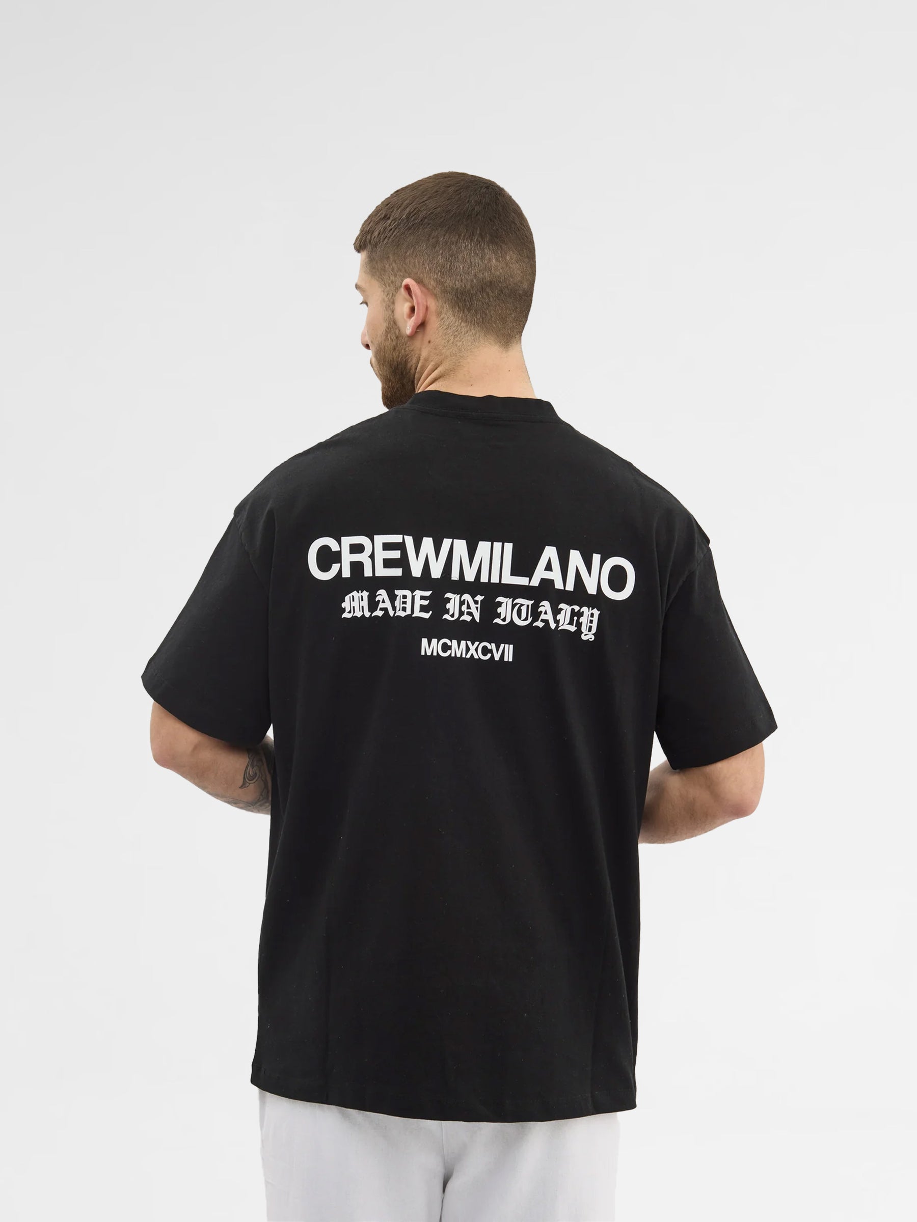 Crew Milano "Made in Italy" Oversized T-Shirt