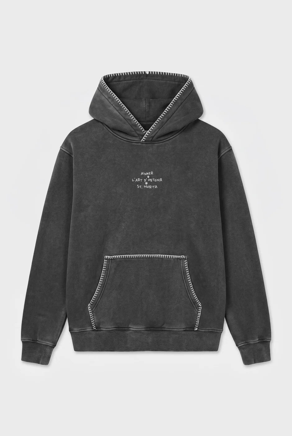 Ainker 1117 Black Hoodie