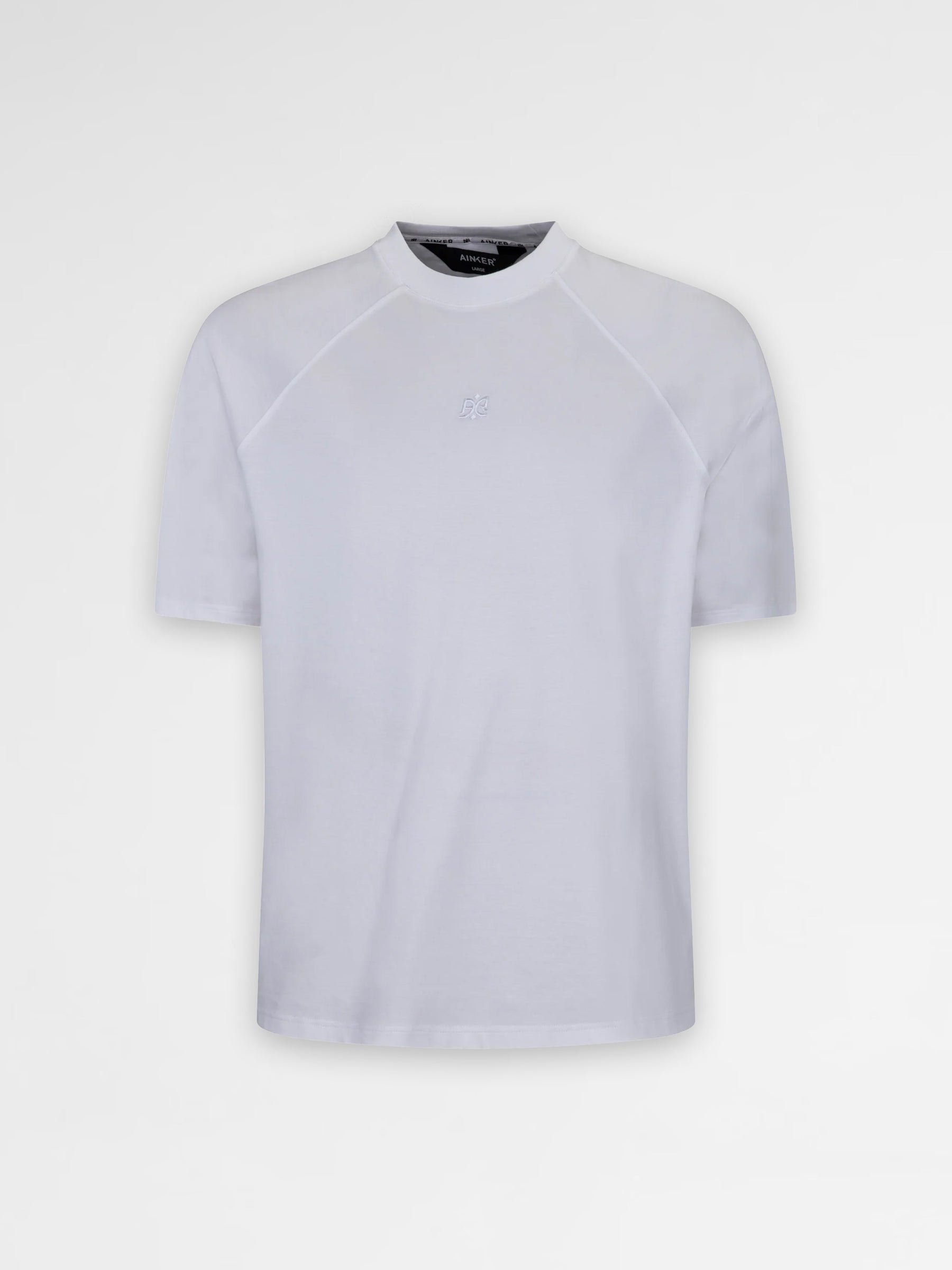 Ainker Raglan 249 White T-Shirt