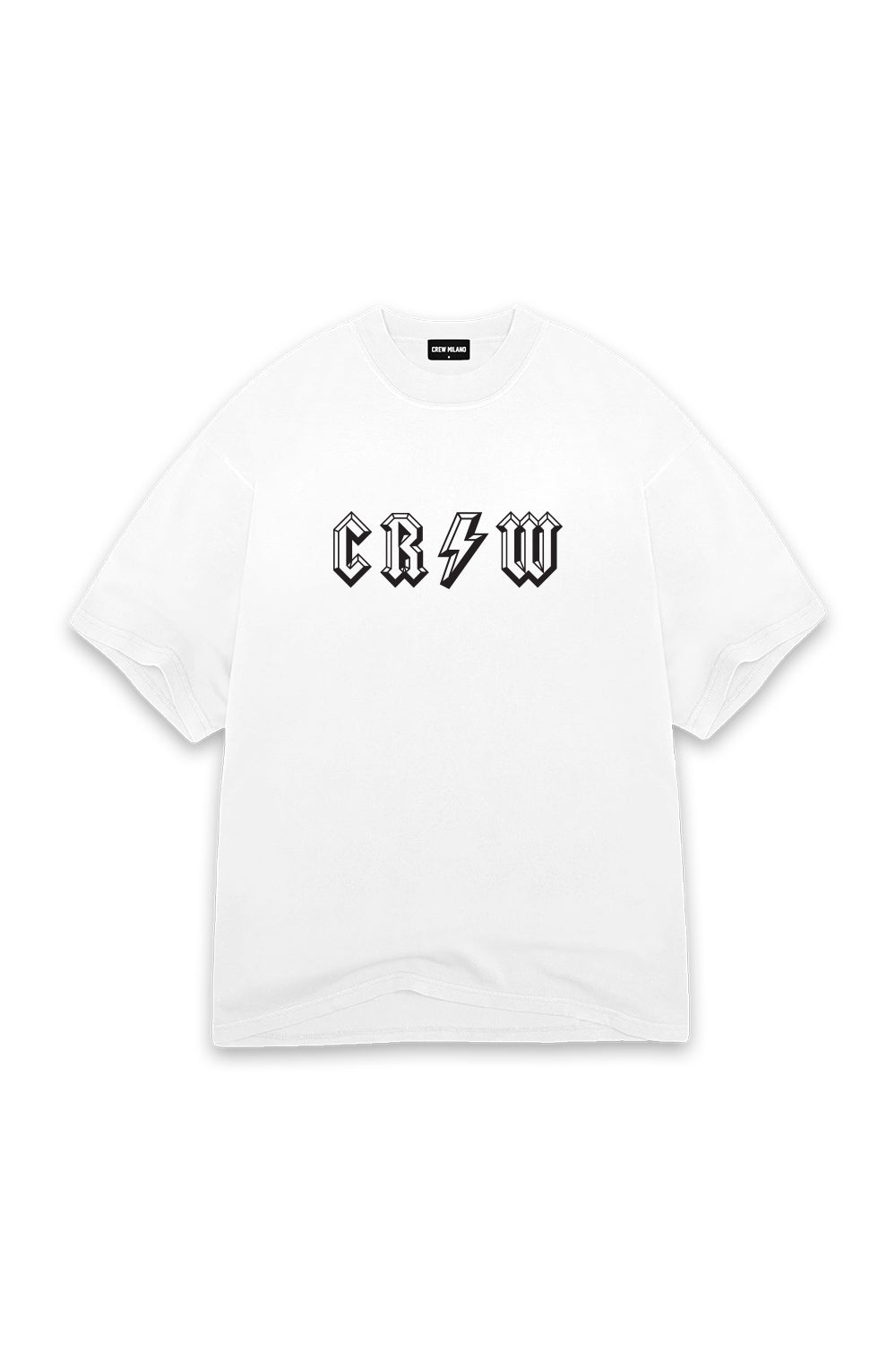 CREW Milano Rock Print Oversized T-Shirt