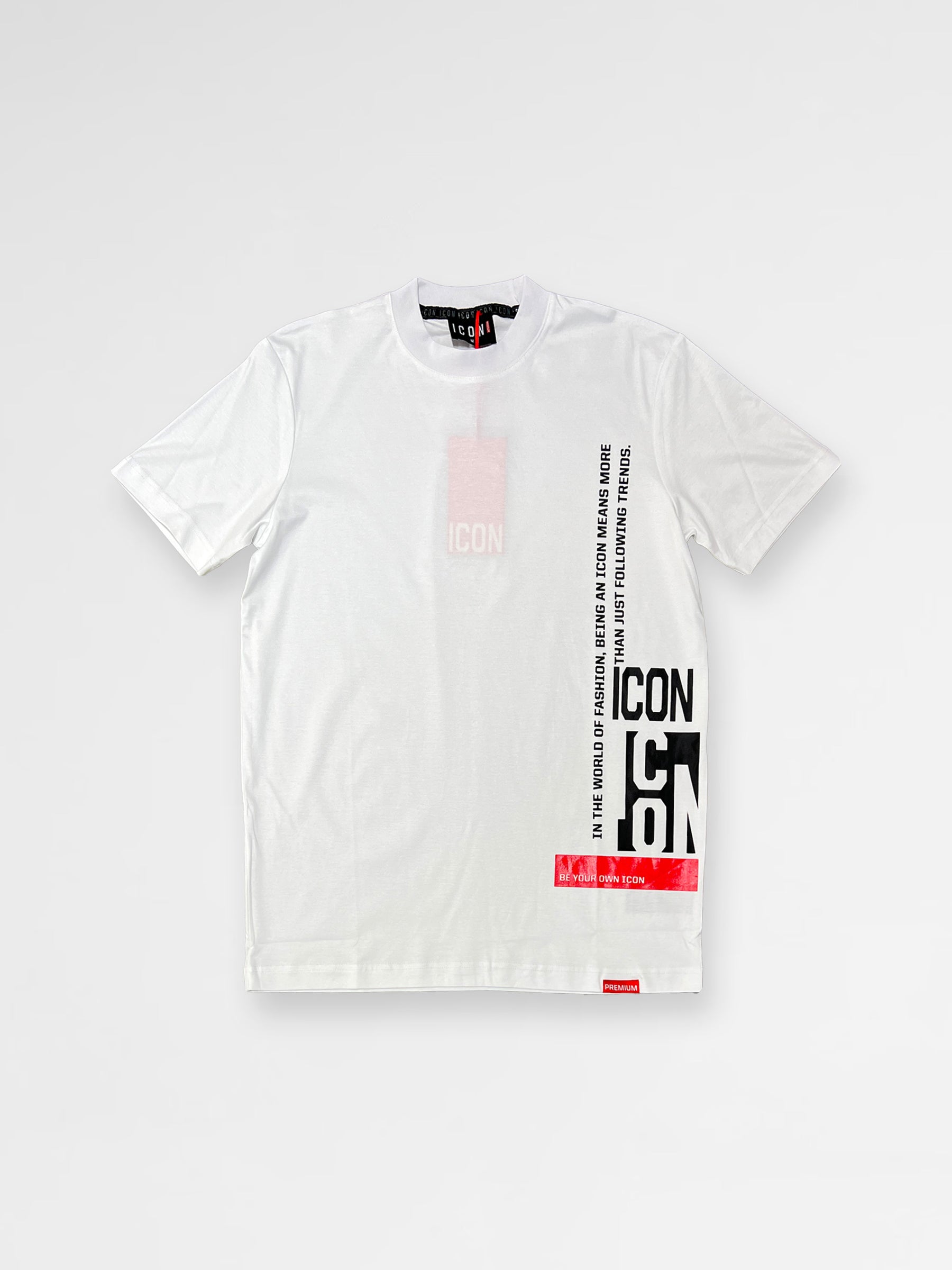 ICON Premium T-Shirt Logo Slim Fit