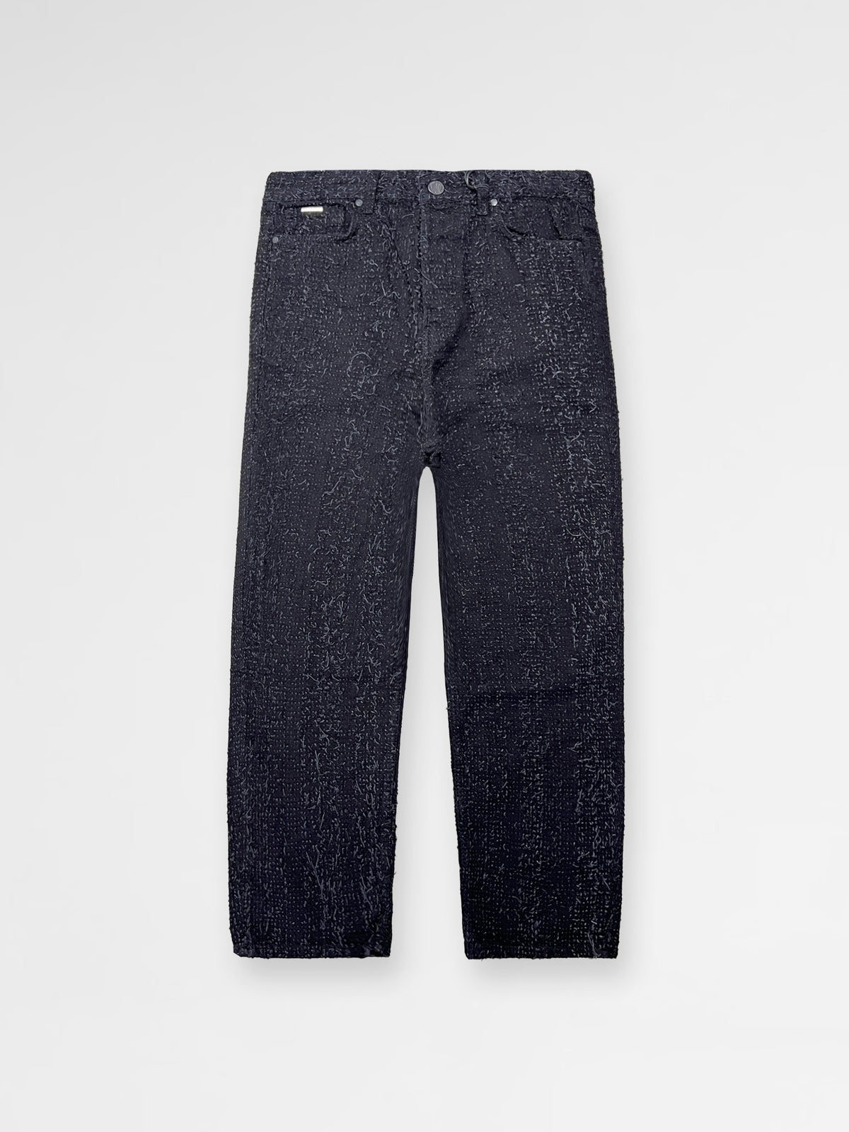 BLACK Wide-Leg Jeans Pants