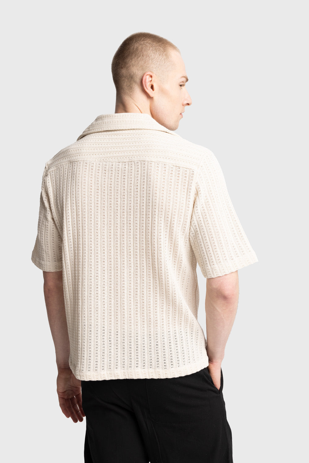 Giesto Mesh Short Sleeve Shirt Relaxed Fit