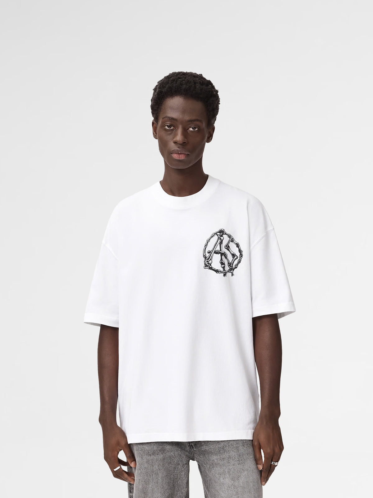 Allsaints Anatomica Optic White T-Shirt M046PD-437