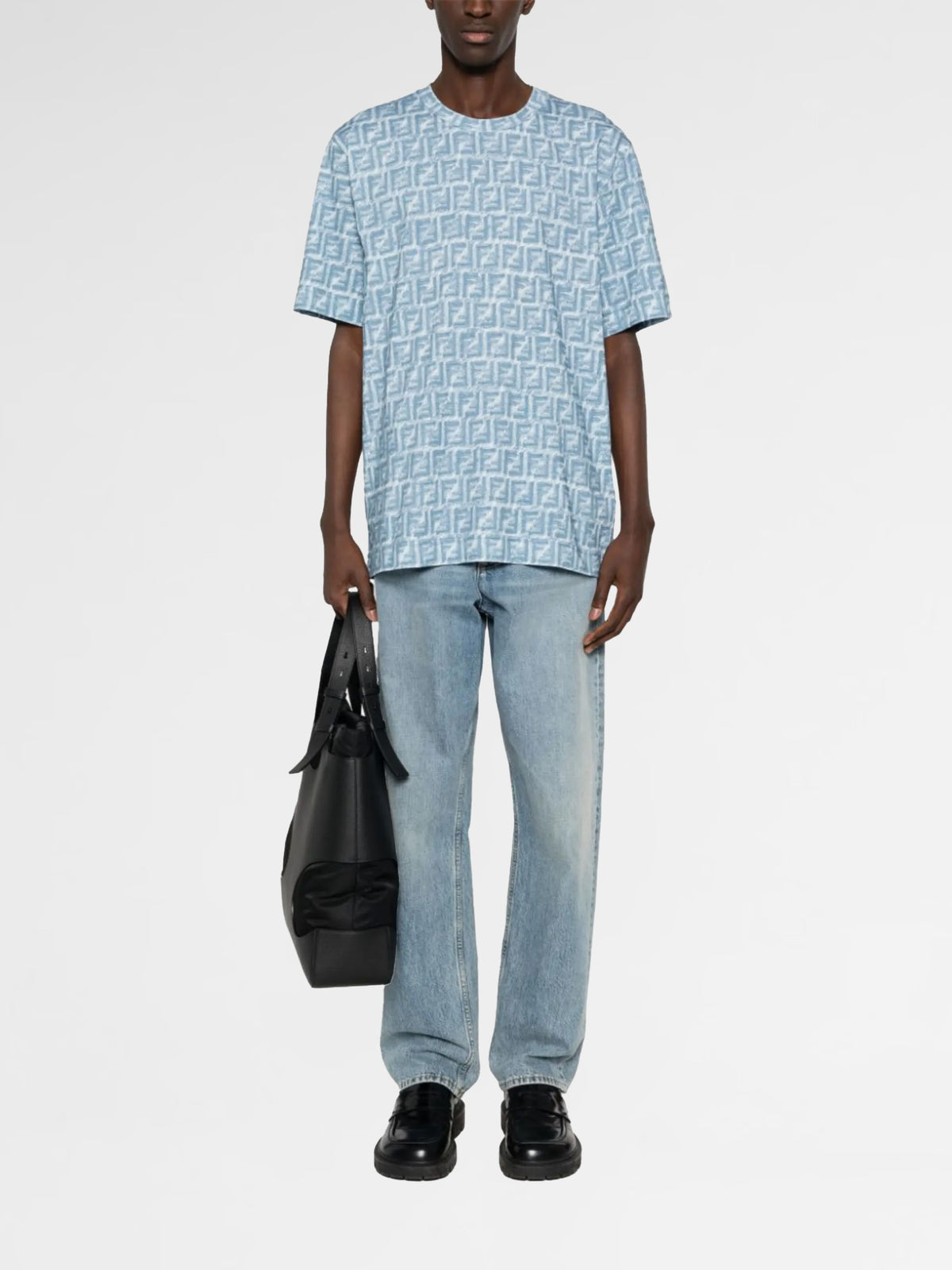 Fendi FF-print cotton T-shirt