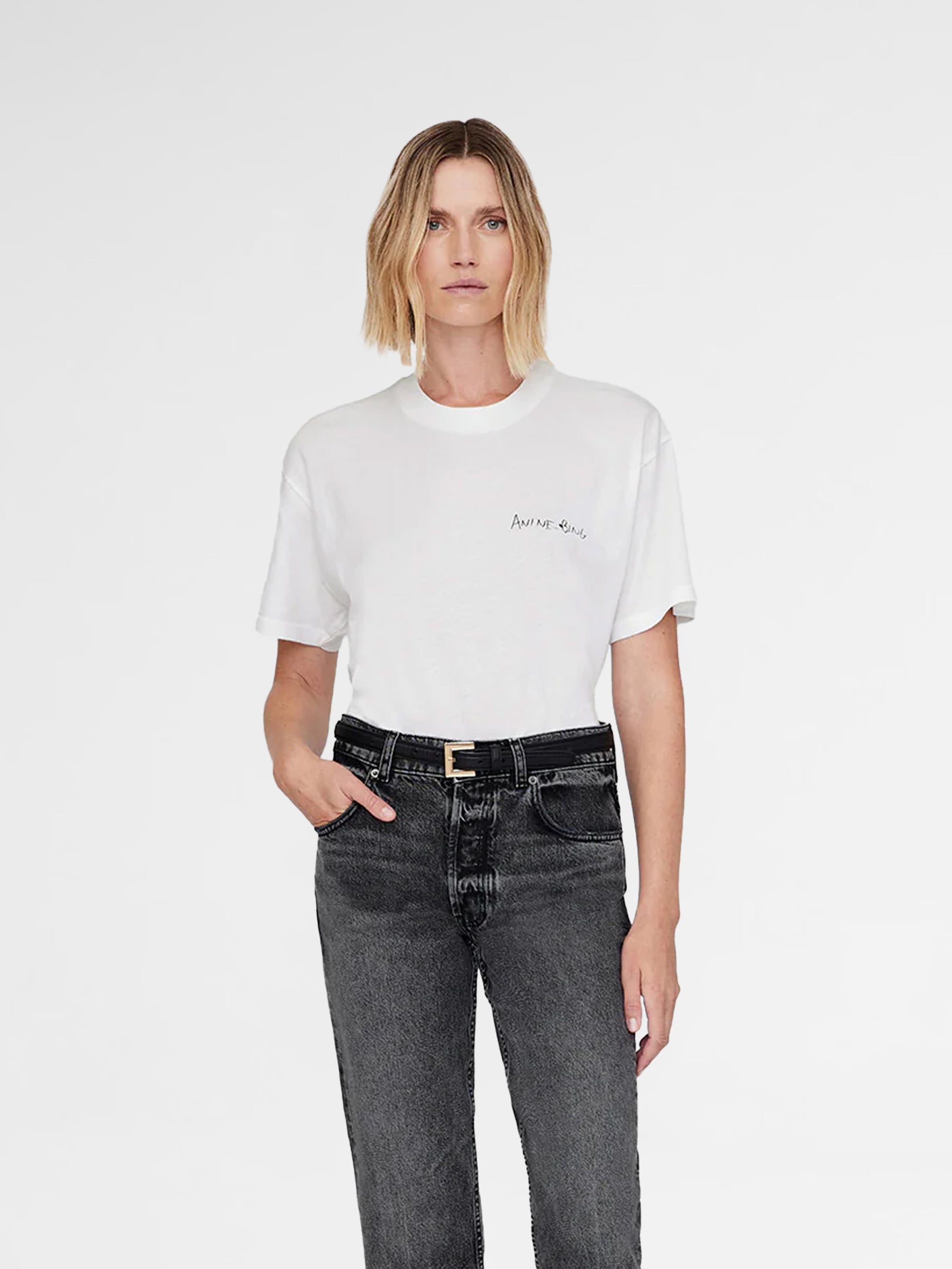 Anine Bing Walker T-Shirt Lyrics