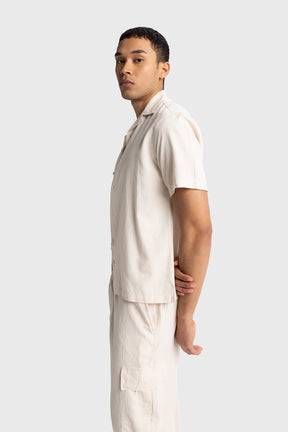 Giesto Linen Short Sleeve Shirt Relaxed Fit