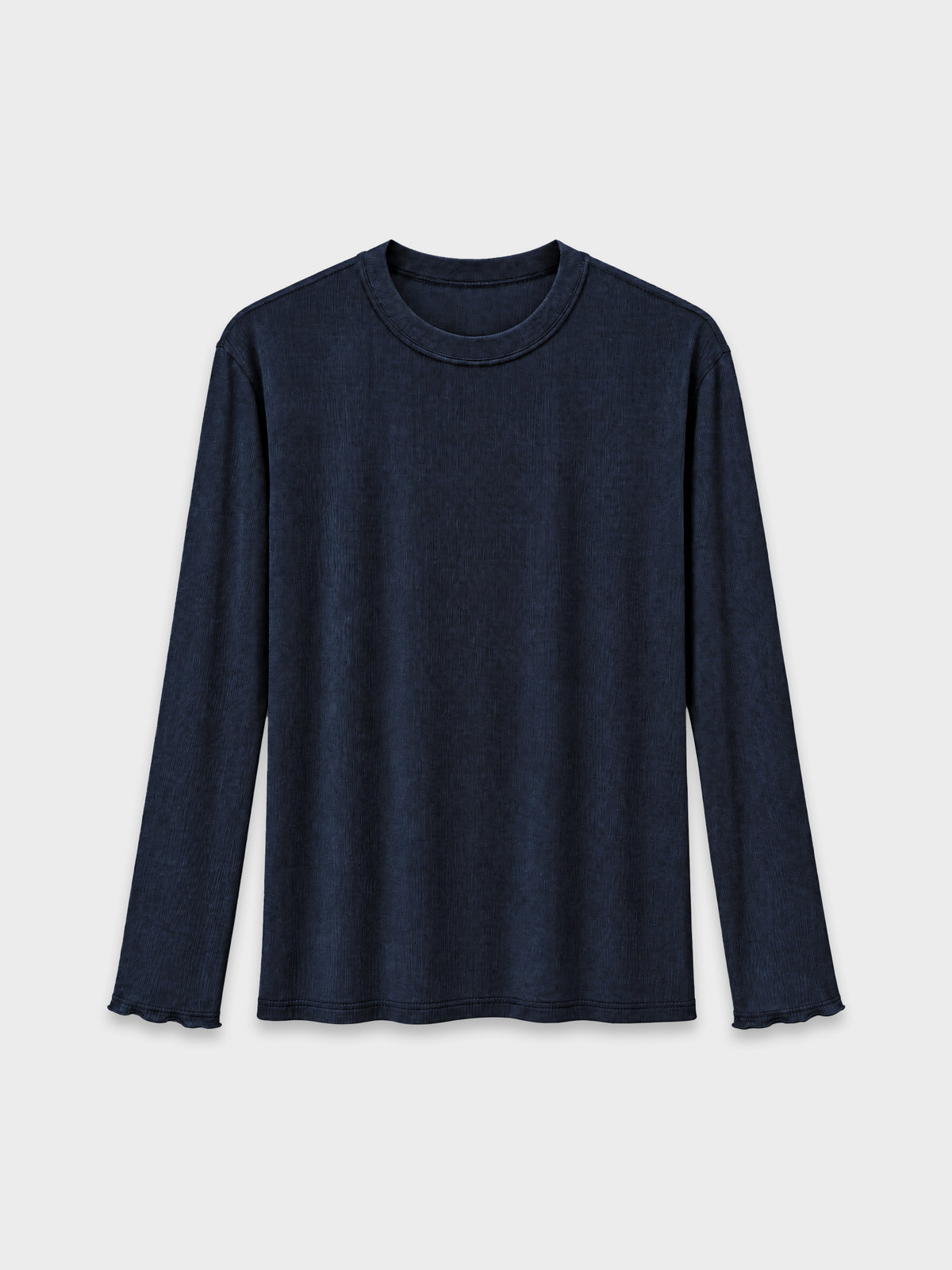 CREW Milano "Bali" Long T-Shirt - Navy