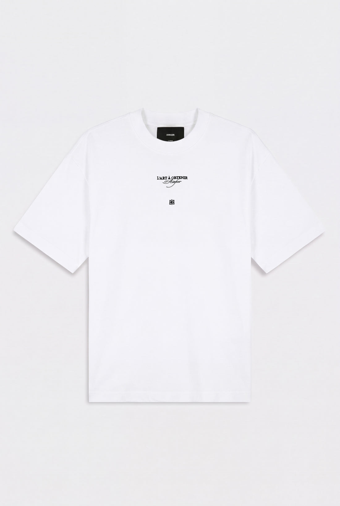 Ainker Mercerized 1019 White T-Shirt
