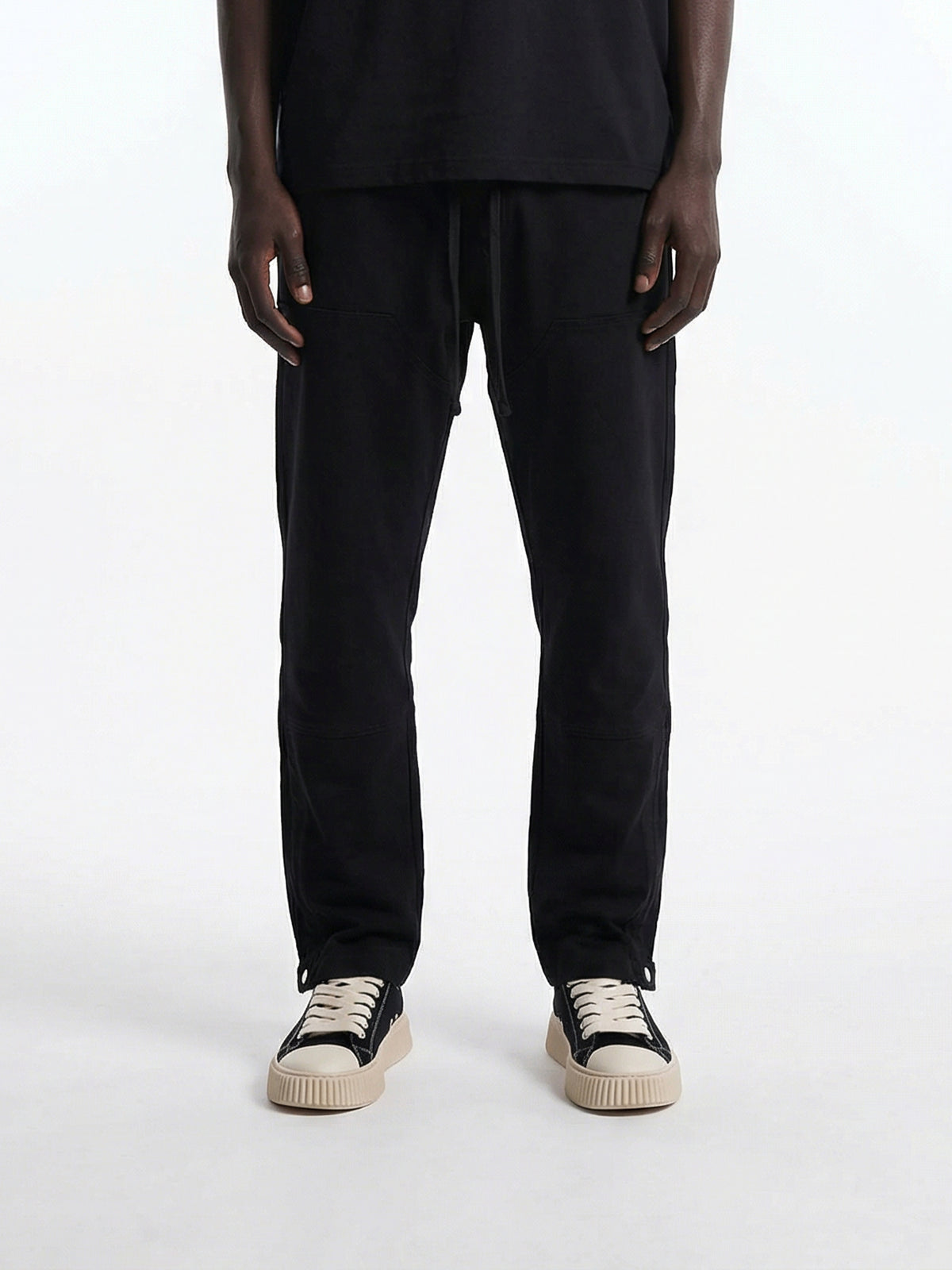 CREW MILANO Pants Jeans Black