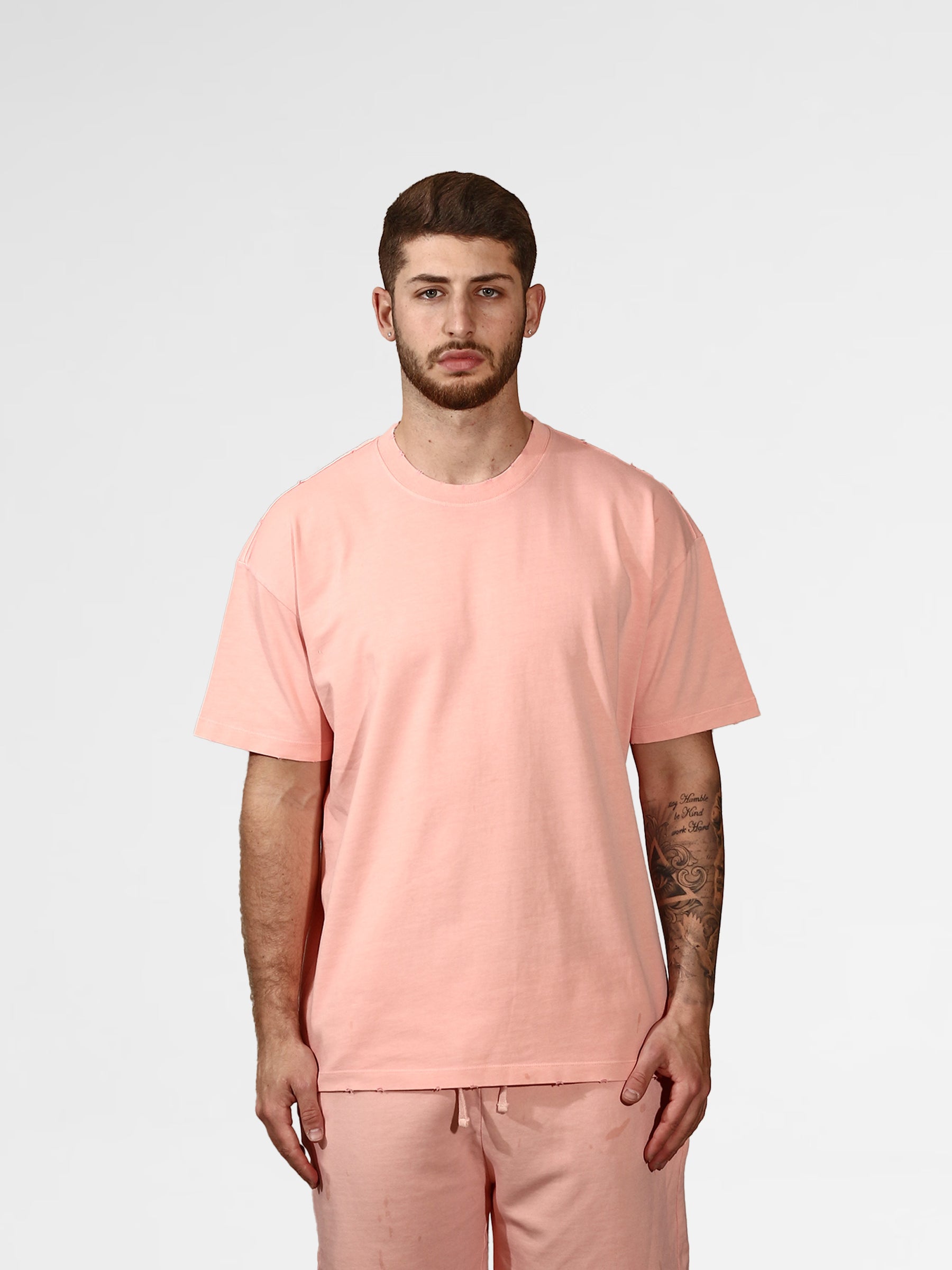 CREW Milano Oversize T-Shirt Peach