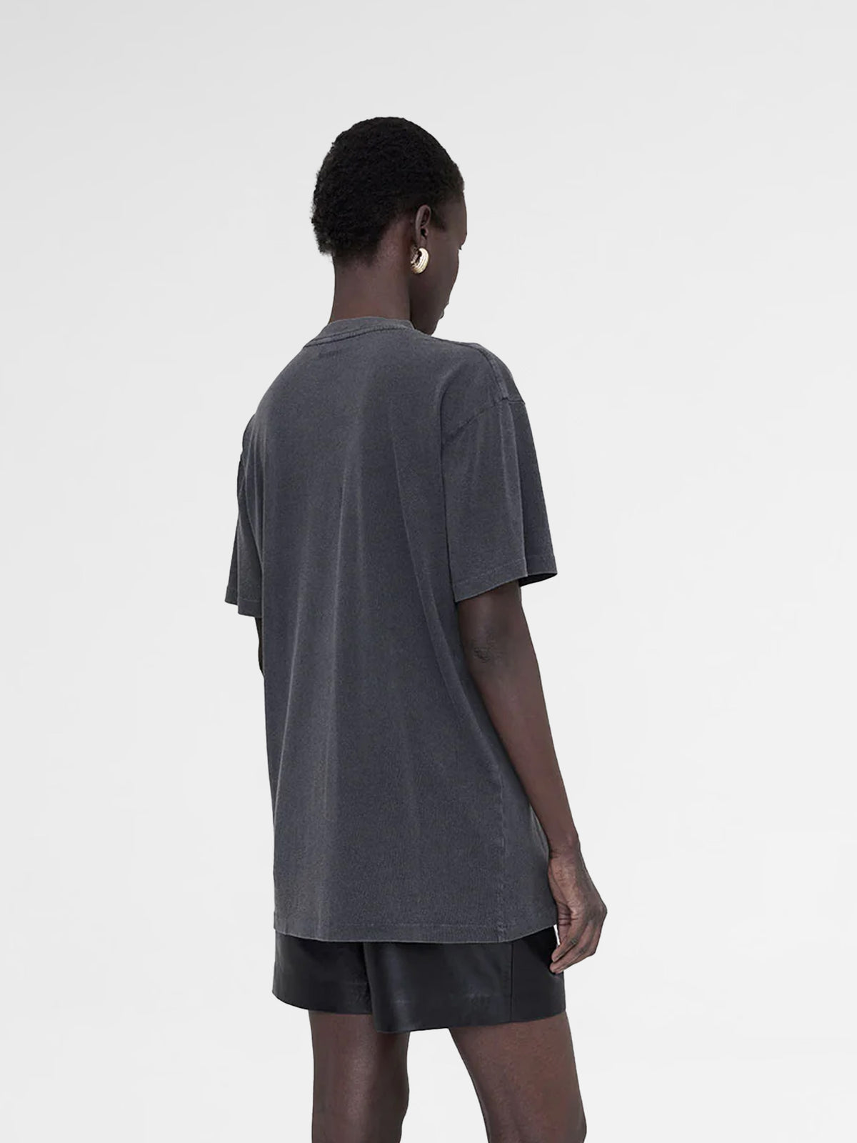 Anine Bing Walker T-Shirt Spotted Leopard