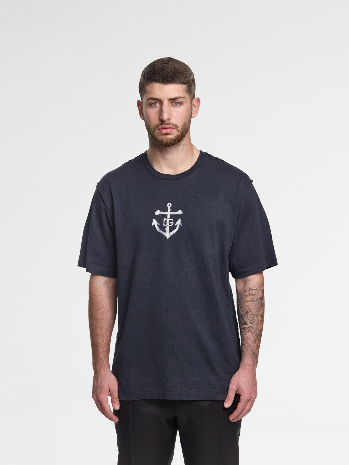 Dolce & Gabbana Short-sleeved Marina-print T-shirt