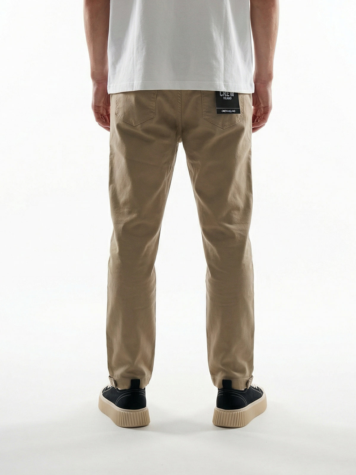 CREW MILANO Pants Jeans Olive