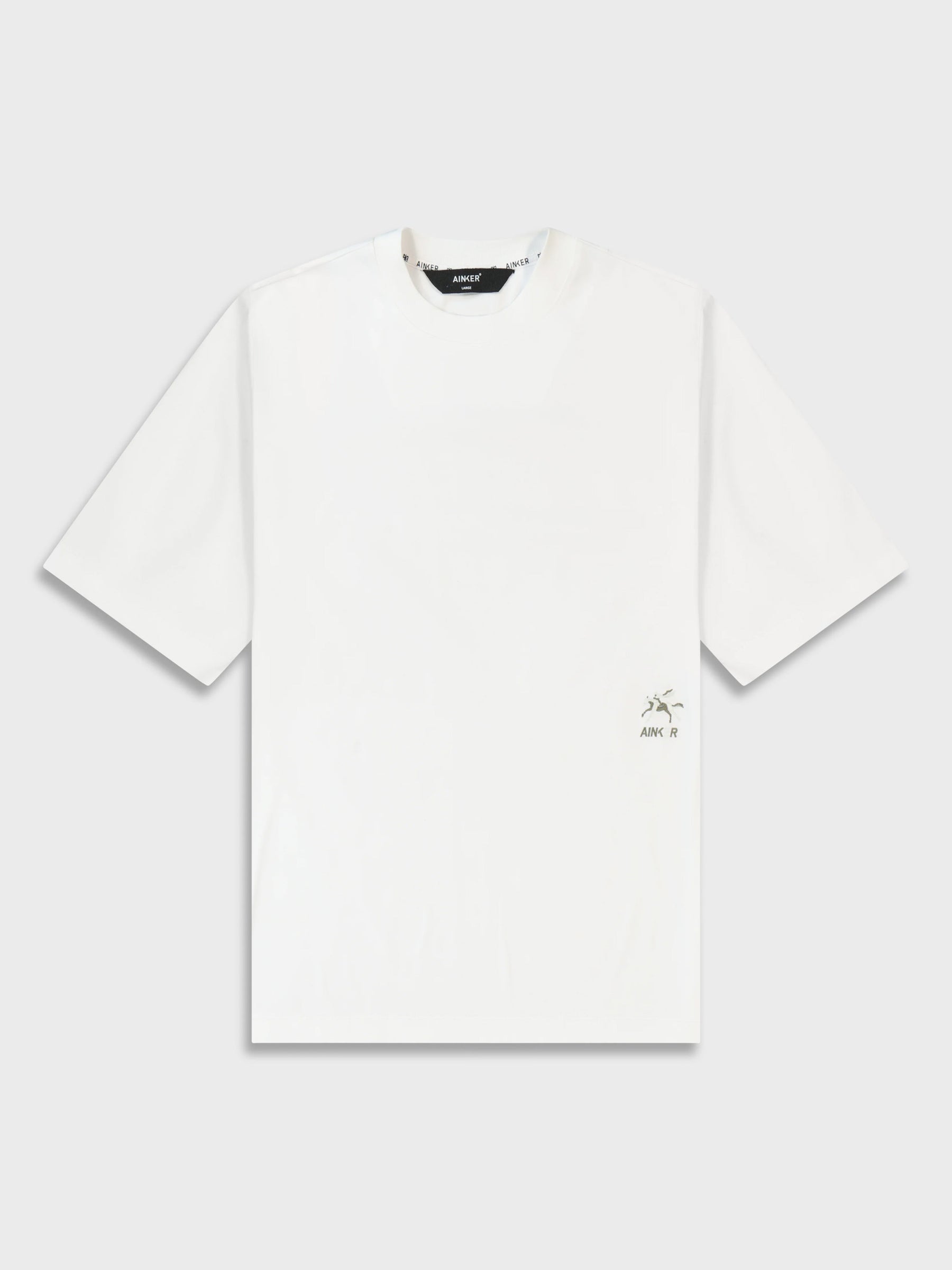 Ainker Mercerized 541 White T-Shirt