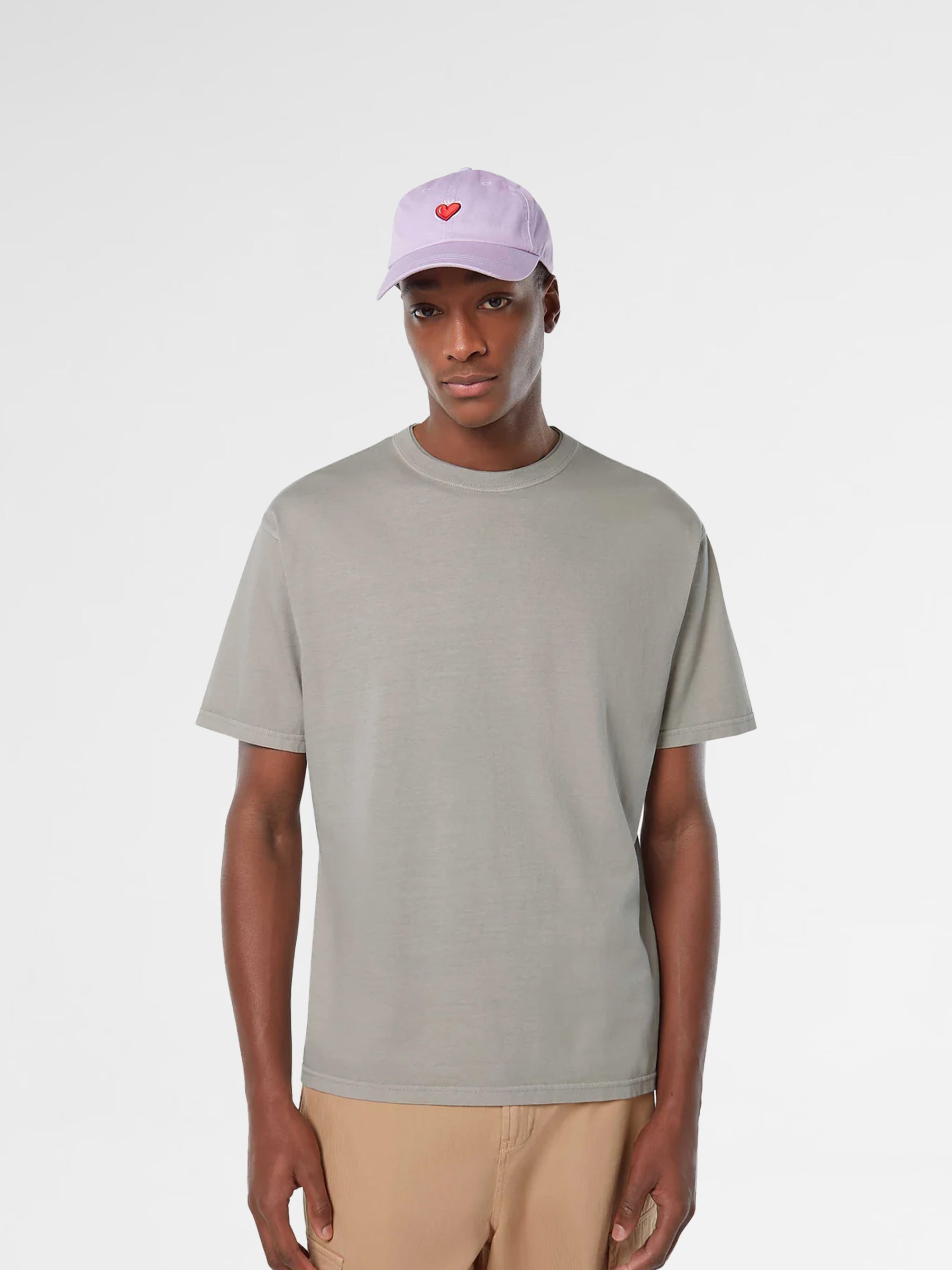 Scotch & Soda Beige Logo T-Shirt