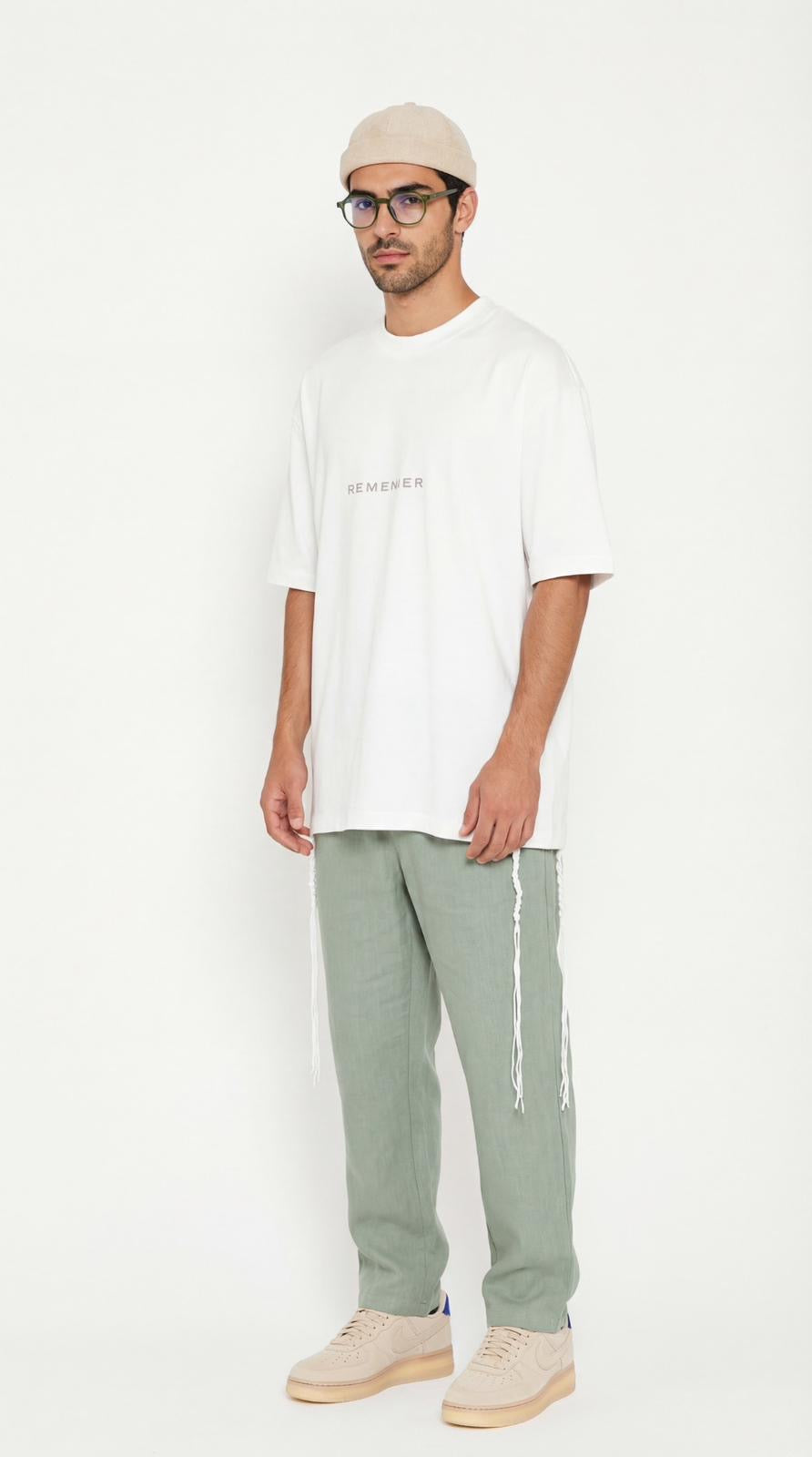 613 - Oversized T-Shirt with Tzitzit