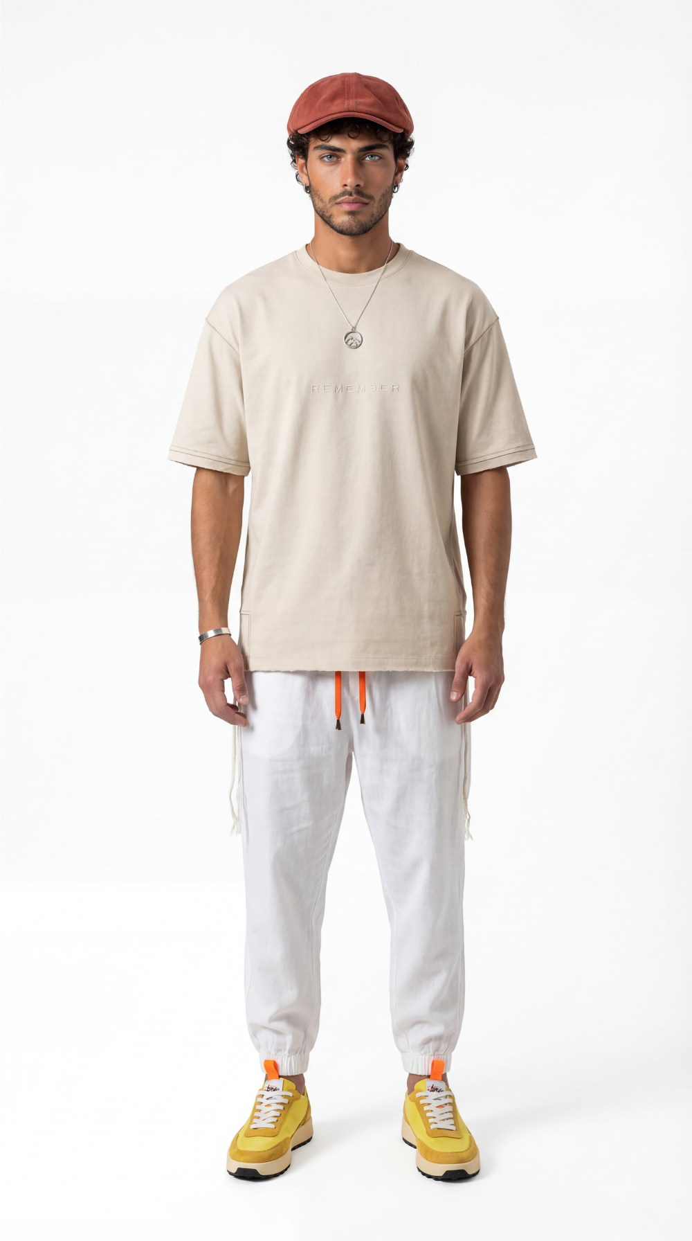 613 - Oversized T-Shirt with Tzitzit