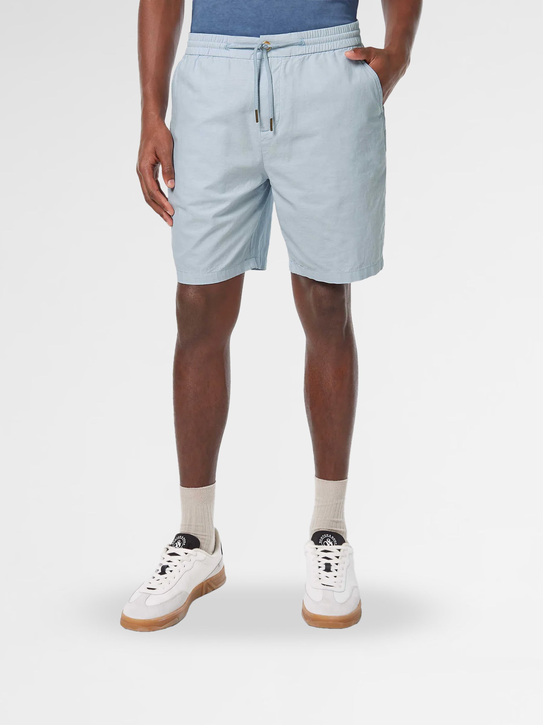Scotch & Soda Linen Short Pants