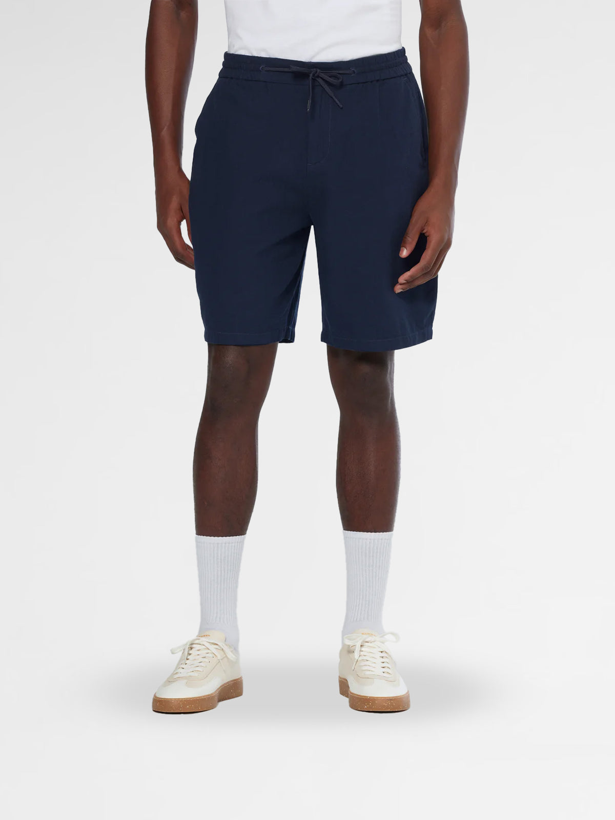 Scotch & Soda Linen Short Pants Navy