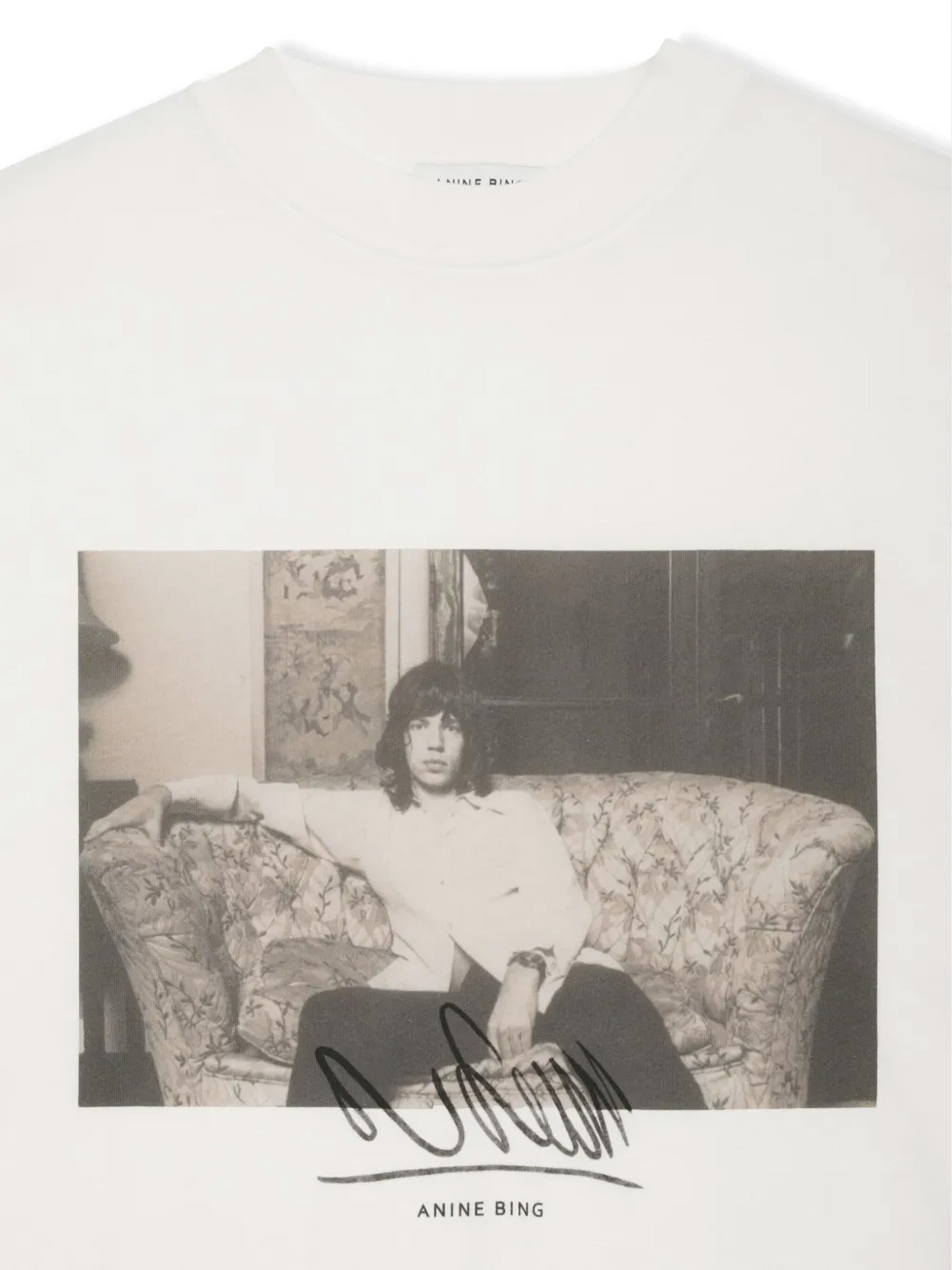 Anine Bing Signature Photo Print T-Shirt