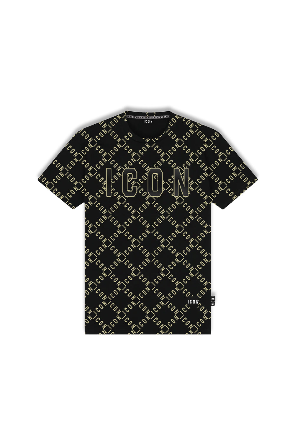 ICON T-Shirt Logo Slim Fit Gold