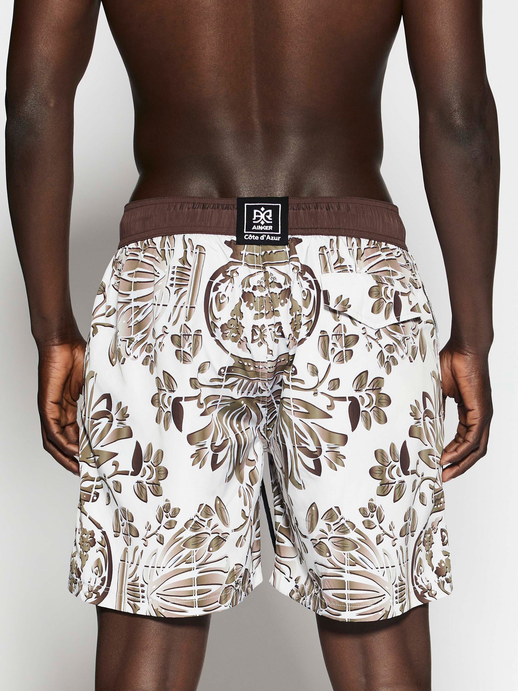 Ainker Flower 280 Brown Swimwear