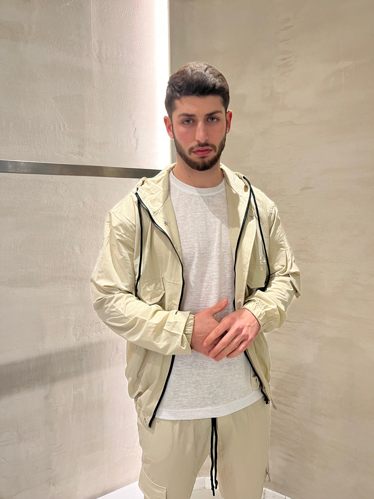 Crew Milano TRINGEL Jacket CREAM