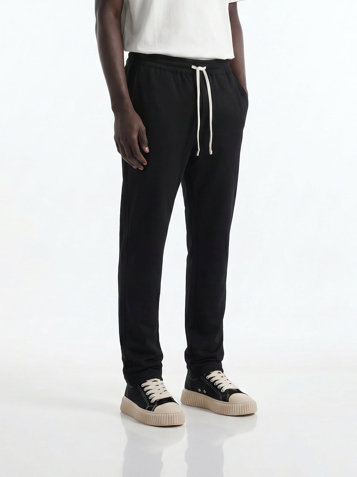 CREW MILANO Elegant Pants Black