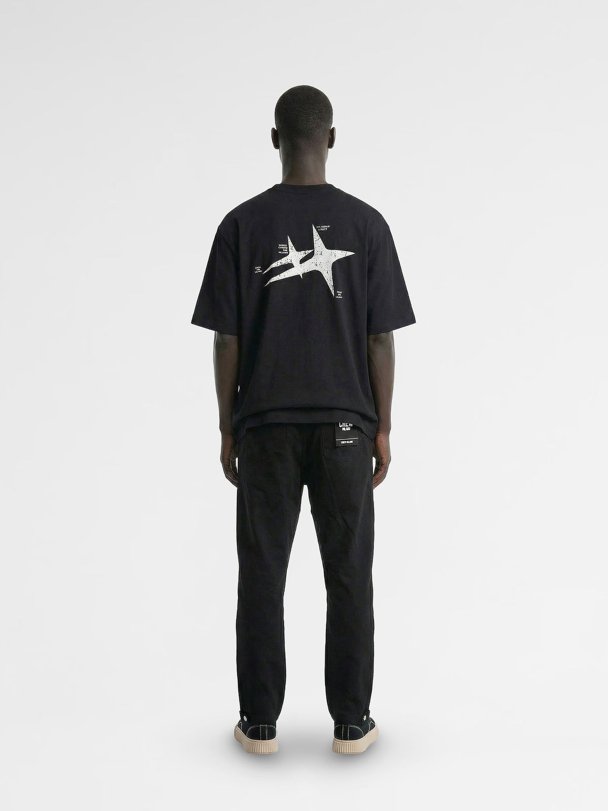 CREW Milano Oversized T-Shirt Logo Print