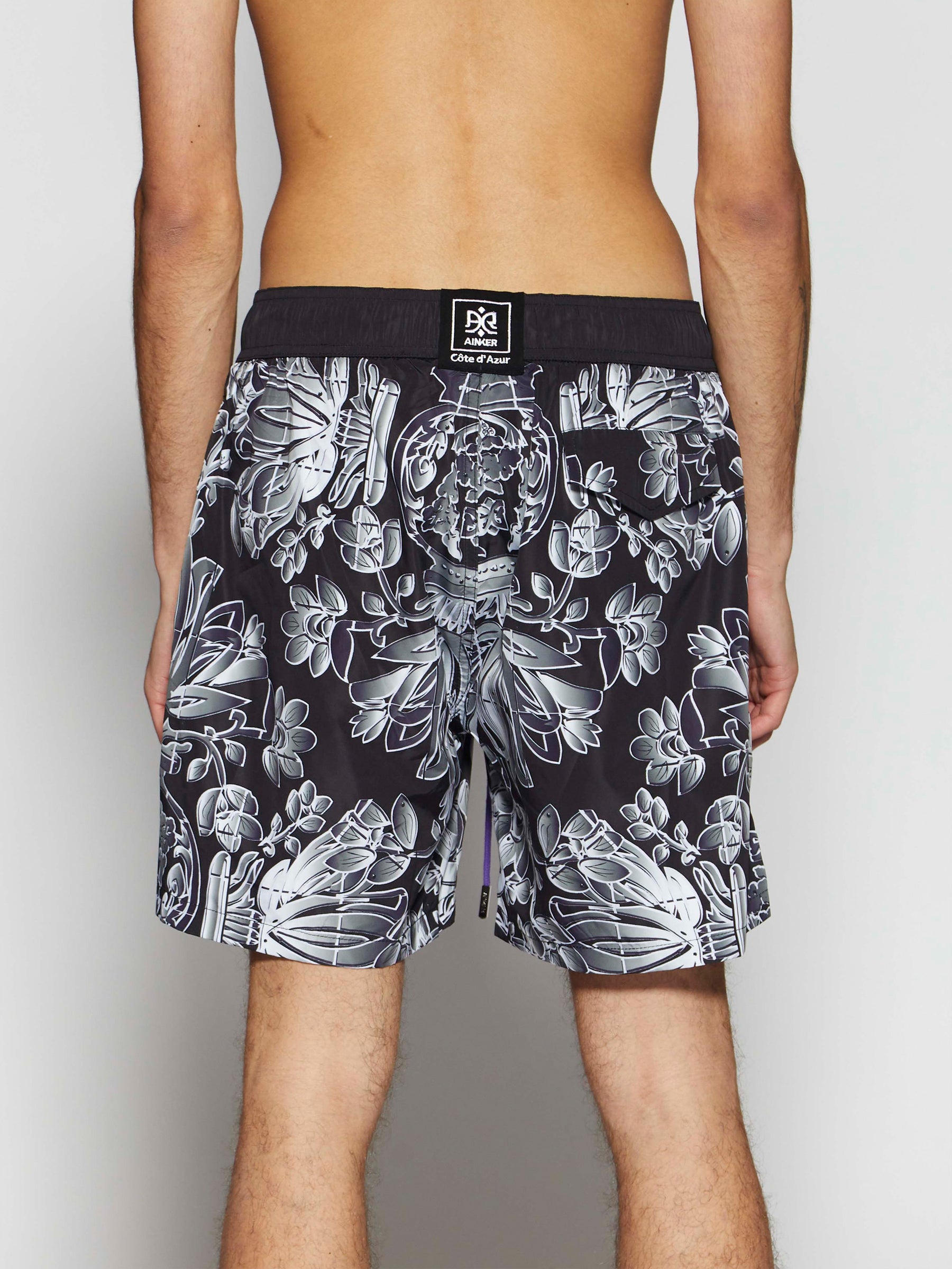 Ainker Flower 280 Black Swimwear