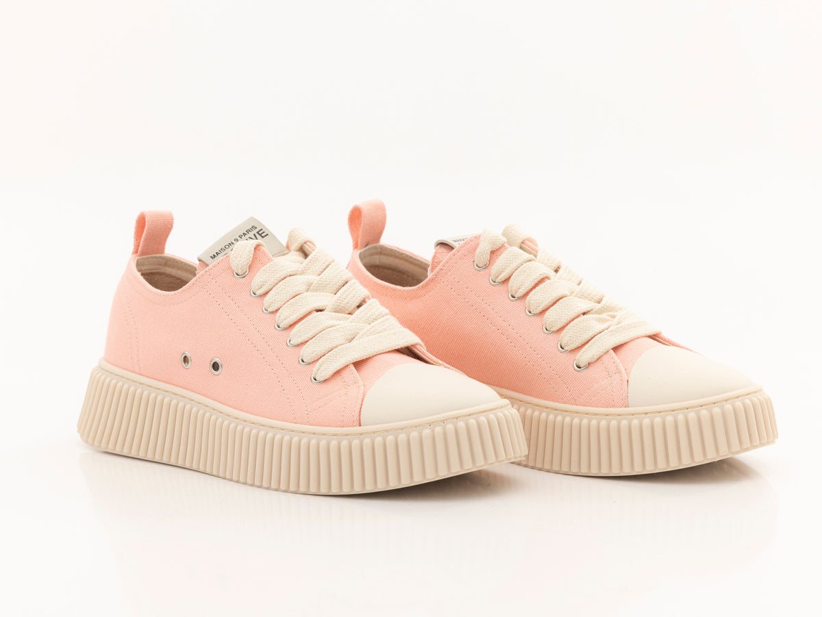 MAISON 9 PARIS Sneakers - Pink Peach